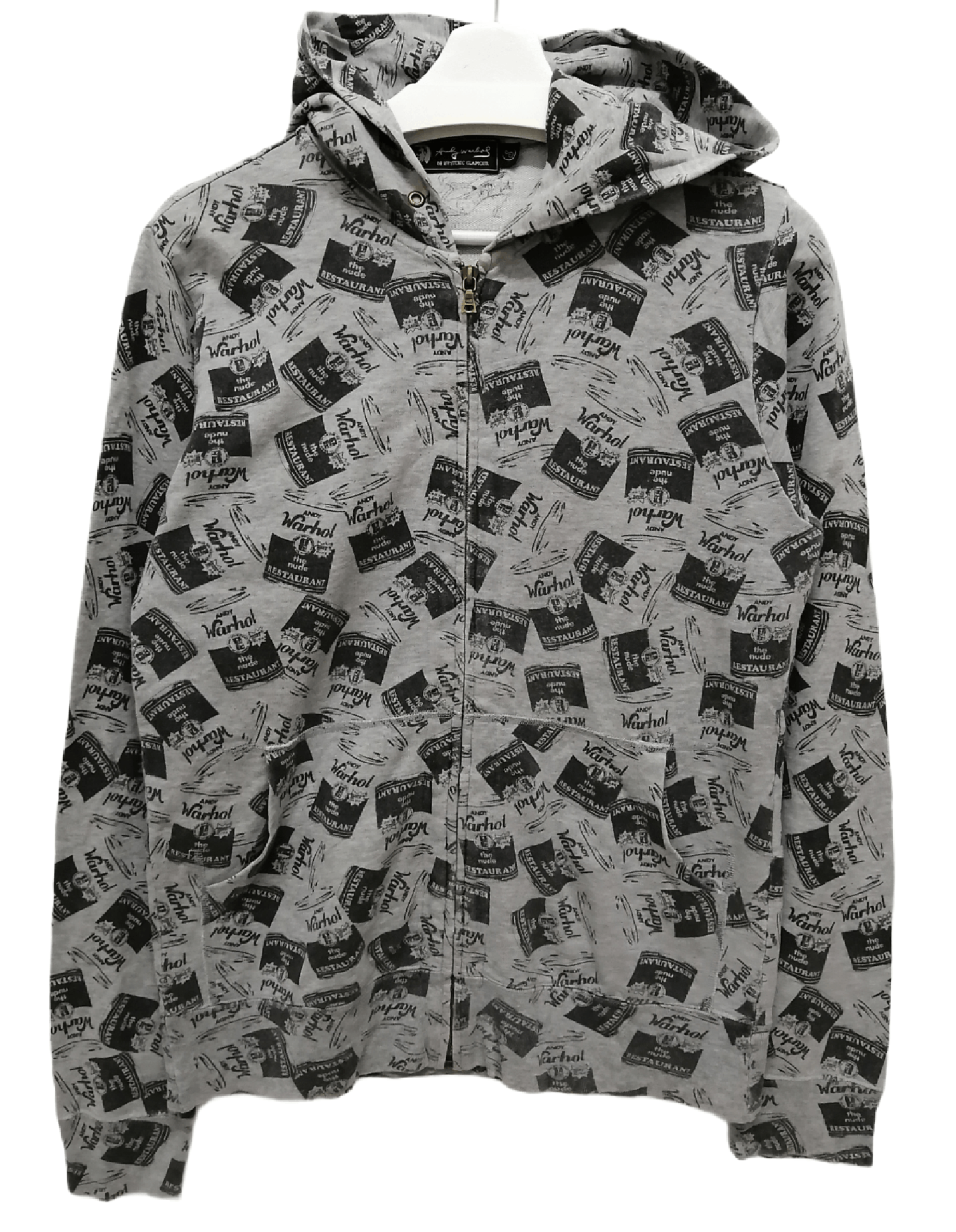 ANDY WARHOL BY HYSTERIC GLAMOUR ジップパーカー Hysteric Glamour Andy Warhol Hoodie | Grailed