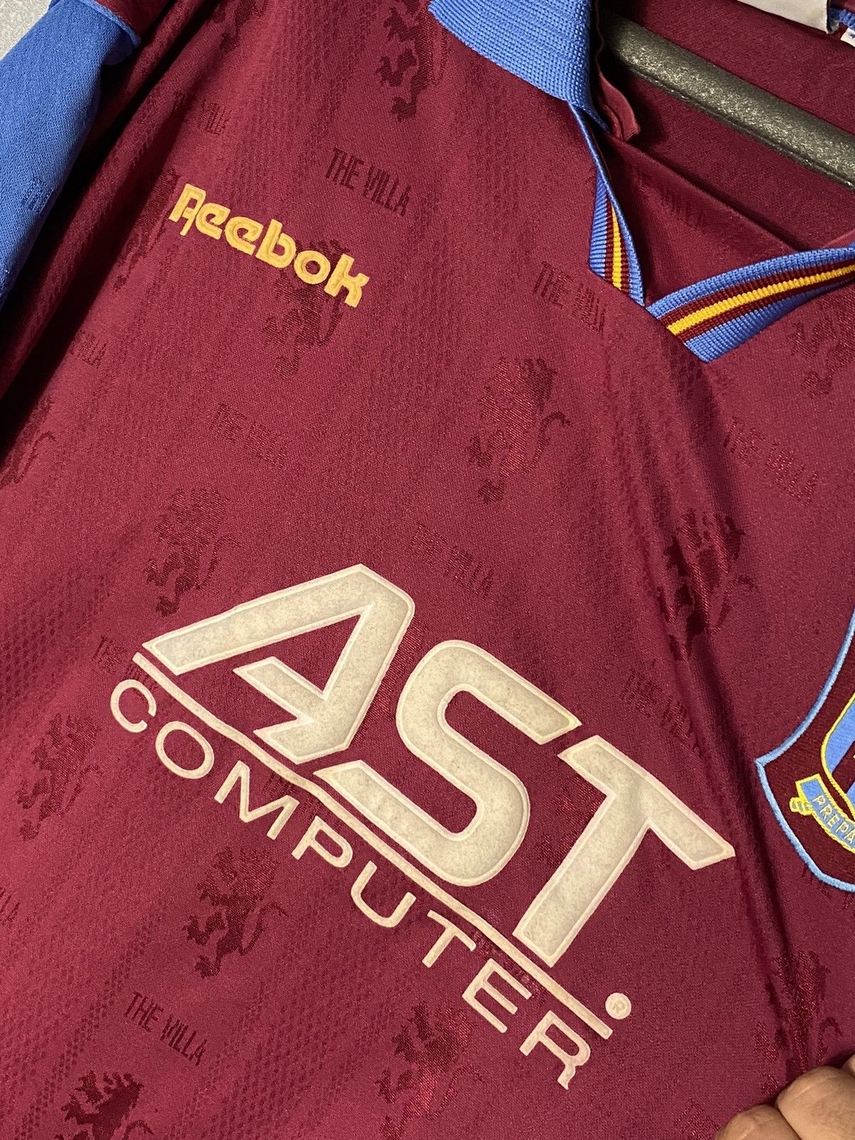 Reebok 1995 Vintage Aston Villa Reebok Soccer Jersey Home Size US XL / EU 56 / 4 - 7 Thumbnail