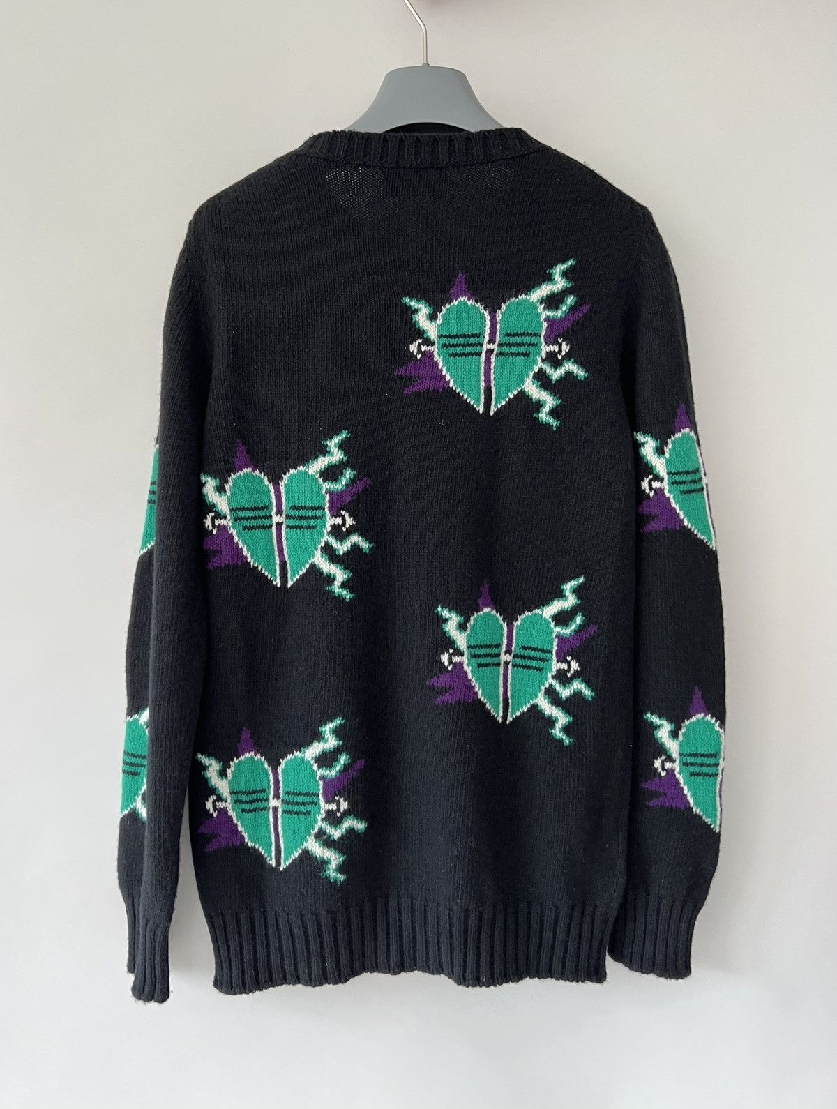 Prada Prada Frankenstein Hearts Sweater Size US S / EU 44-46 / 1 - 2 Thumbnail