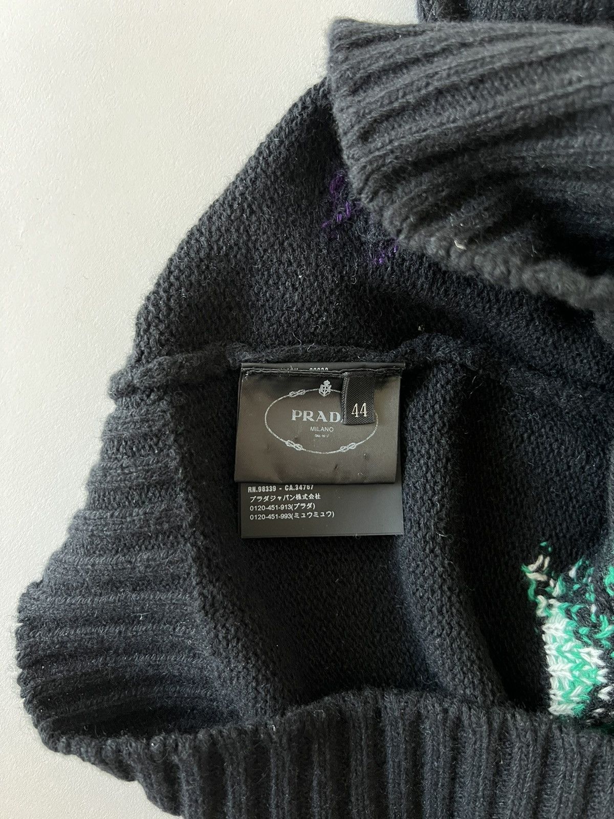 Prada Prada Frankenstein Hearts Sweater Size US S / EU 44-46 / 1 - 6 Thumbnail