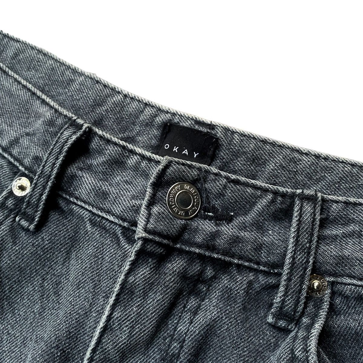 JNCO Crazy Vintage Y2K Okay Wide Leg Baggy Denim Jeans Size US 29 - 5 Thumbnail