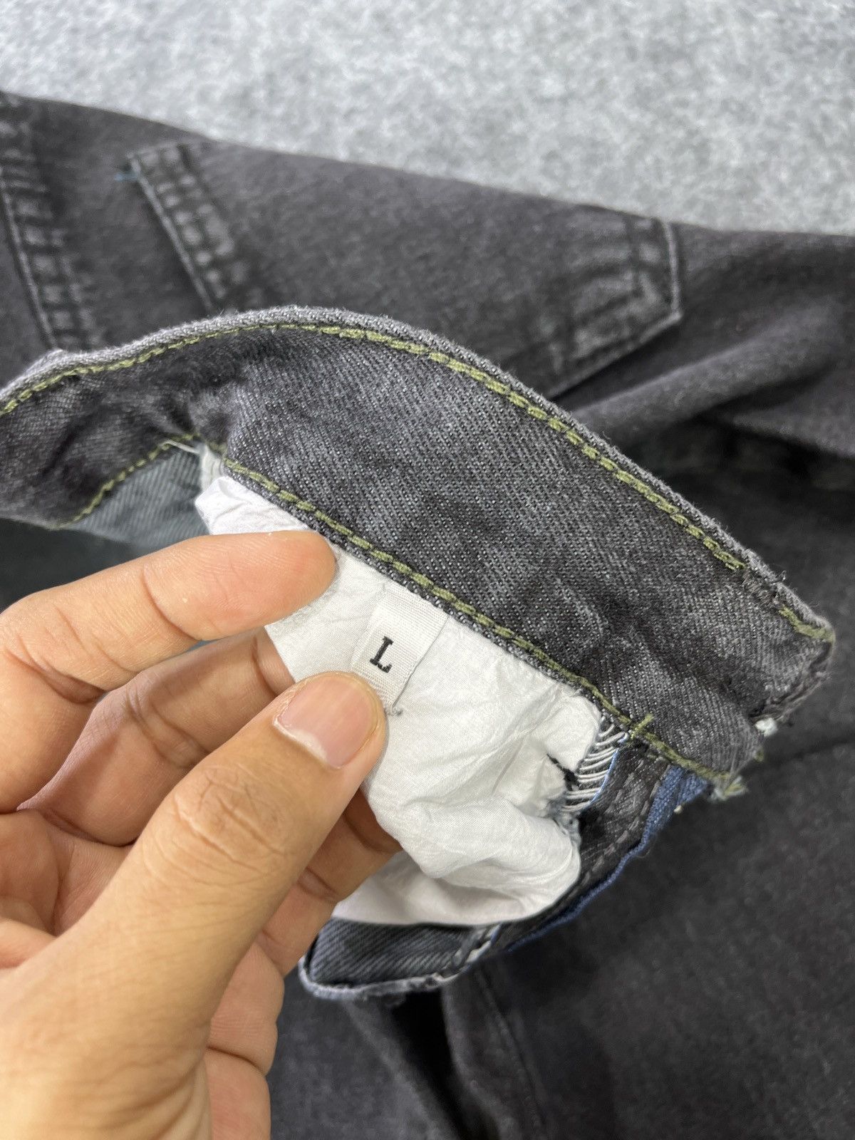 Japanese Brand Japanese Brand Distressed Baggy Jeans - J948 Size US 28 / EU 44 - 10 Thumbnail