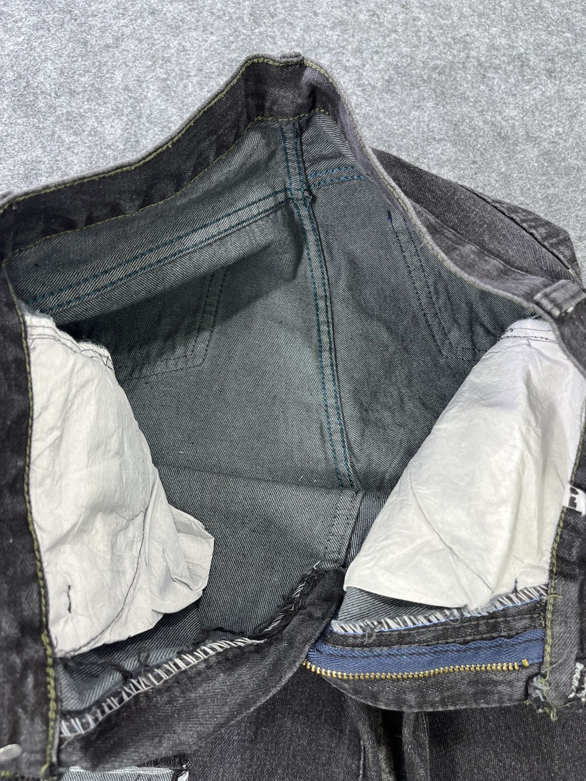 Japanese Brand Japanese Brand Distressed Baggy Jeans - J948 Size US 28 / EU 44 - 9 Thumbnail