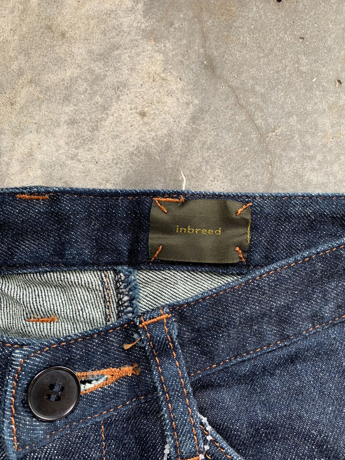 Japanese Brand Japanese Denim Inbreed Made In japan Flared Denim pant Size US 27 - 2 Thumbnail