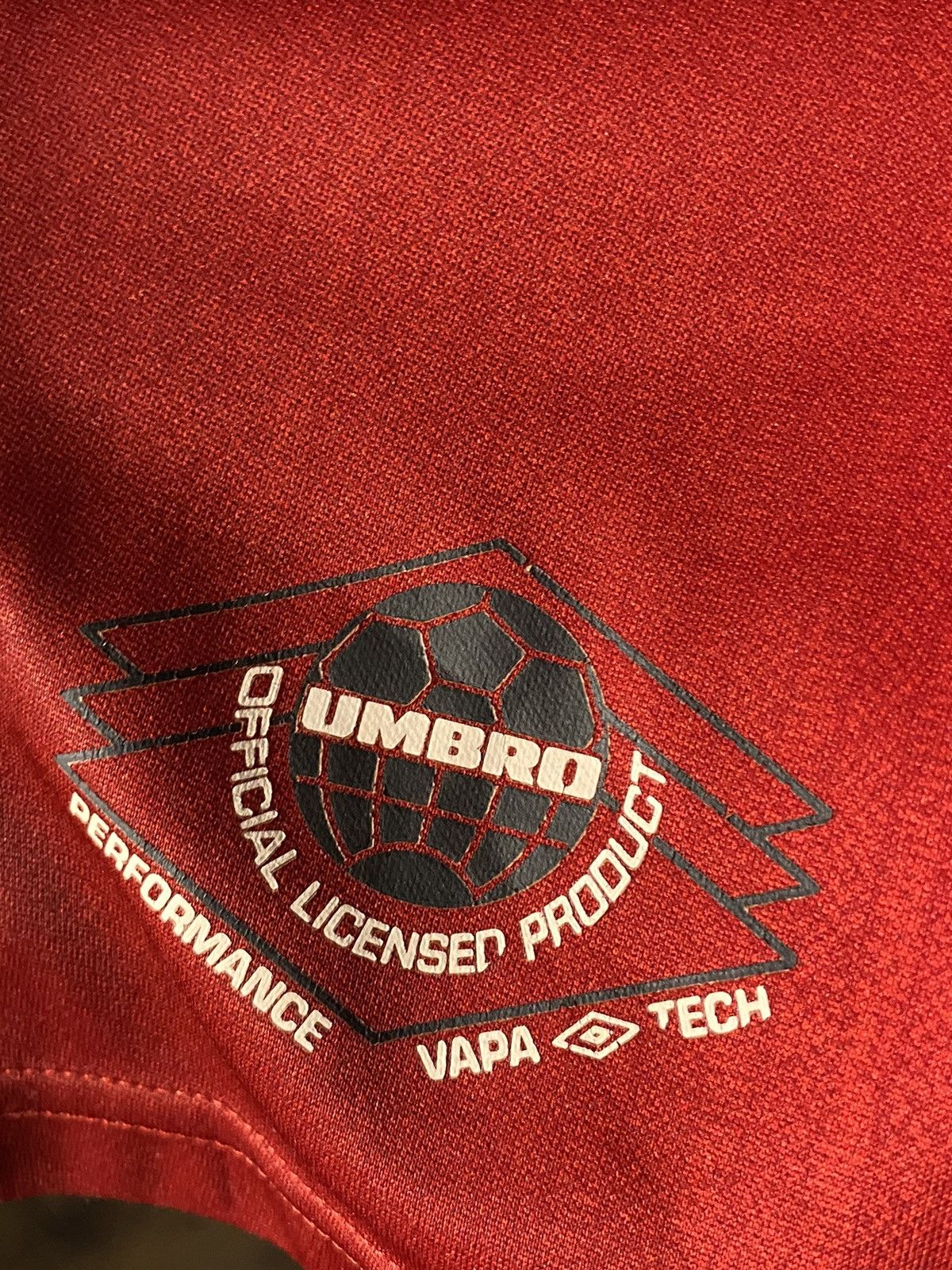 Umbro 1996 Vintage Manchester United Umbro Soccer Jersey Sharp Size US XL / EU 56 / 4 - 7 Thumbnail