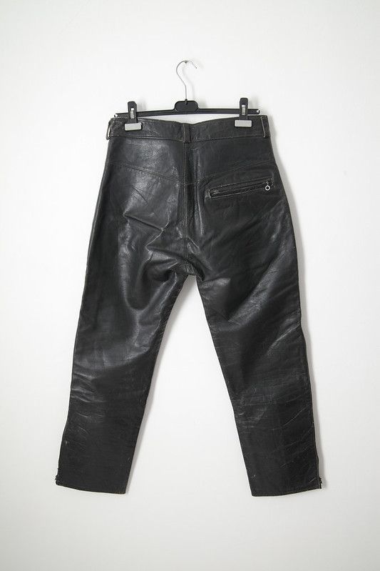 Schott 1960's Beck horsehide leather trousers Size US 31 - 3 Thumbnail