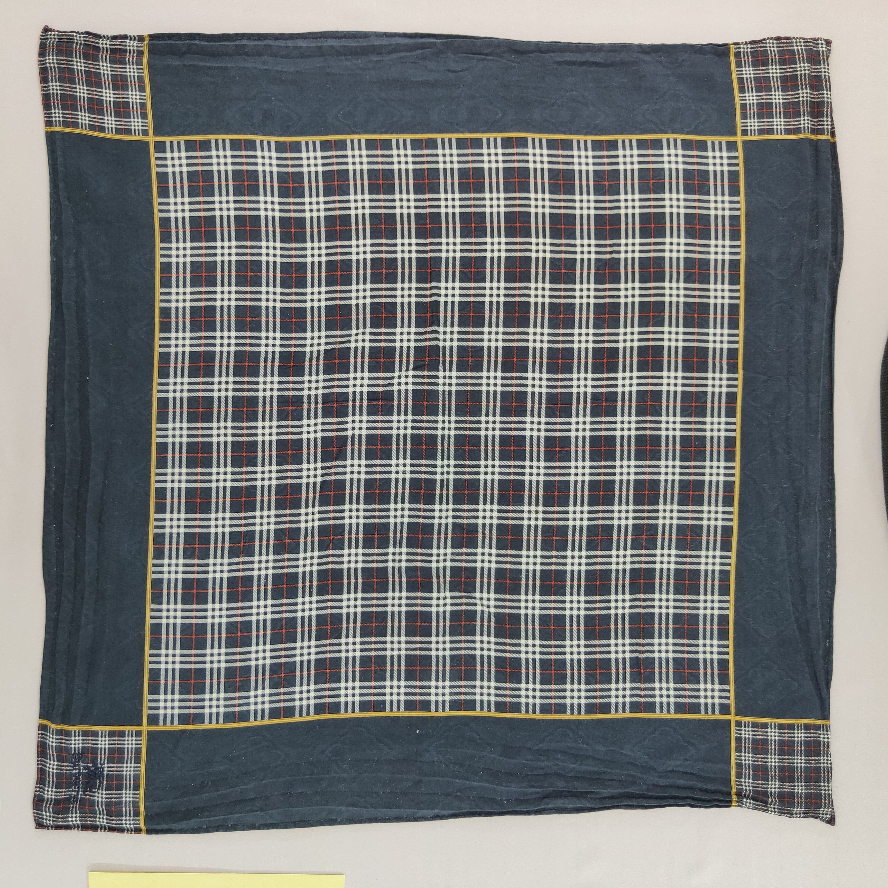 Burberry × Vintage Burberry Handkerchief neckerchief bandana - 3F1948 Size ONE SIZE - 5 Thumbnail