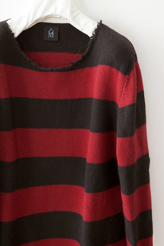 Dead Meat Kurt Cobain destroyed merino wool knit Size US M / EU 48-50 / 2 - 3 Thumbnail