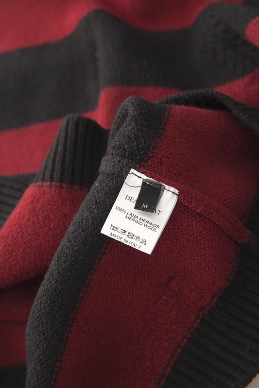 Dead Meat Kurt Cobain destroyed merino wool knit Size US M / EU 48-50 / 2 - 6 Thumbnail