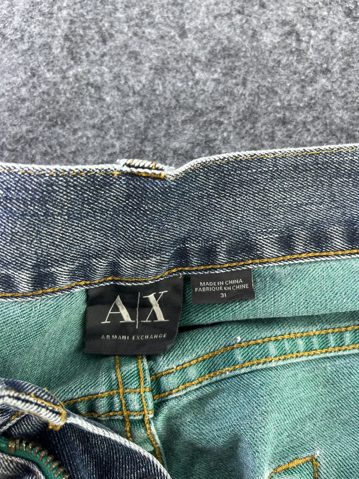 Armani Exchange Armani Exchange Faded Wash Jeans - J949 Size US 33 - 11 Thumbnail