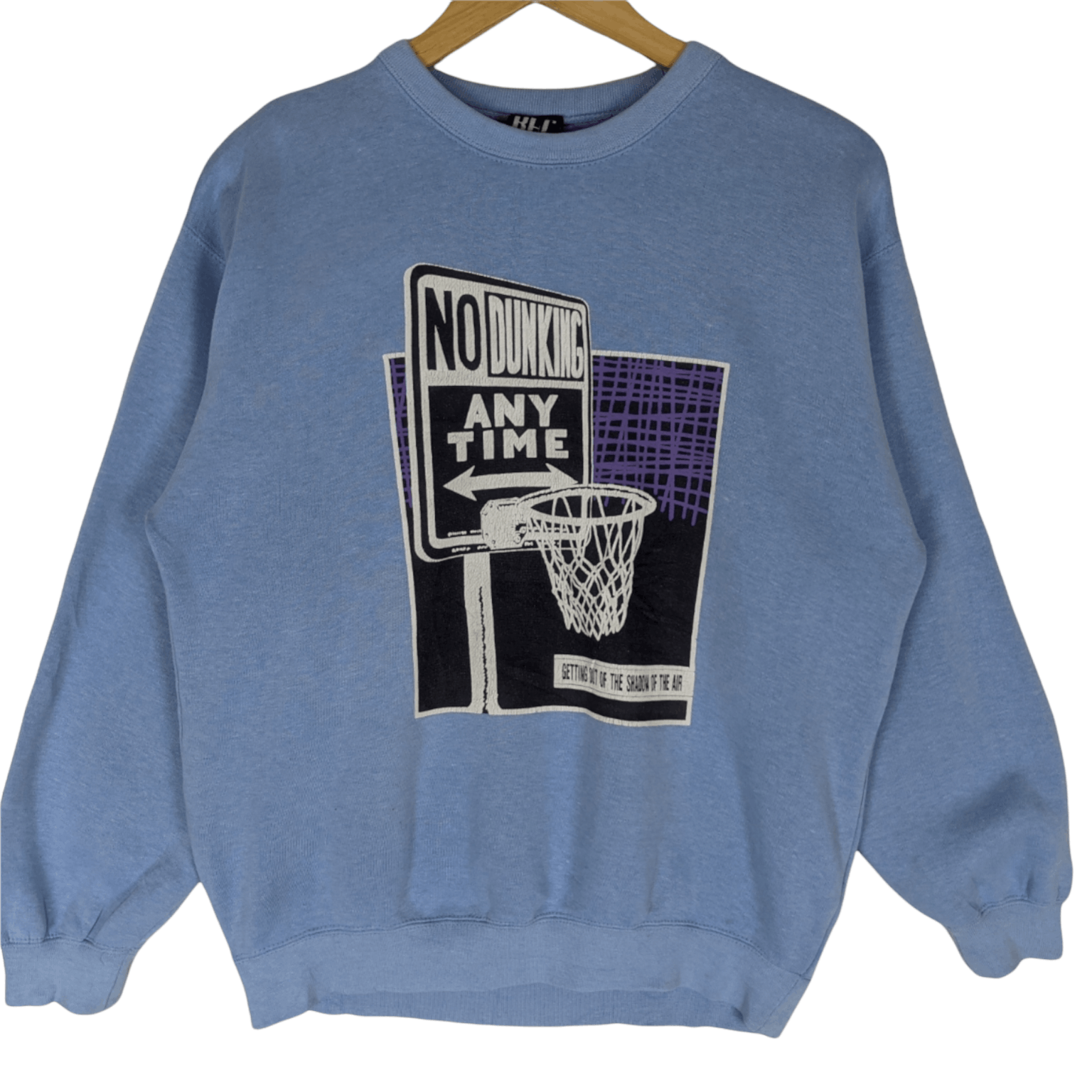 Japanese Brand × Vintage Japan BEC Slam Dunk Basketball No Dunking Sweatshirt Size US M / EU 48-50 / 2 - 2 Thumbnail