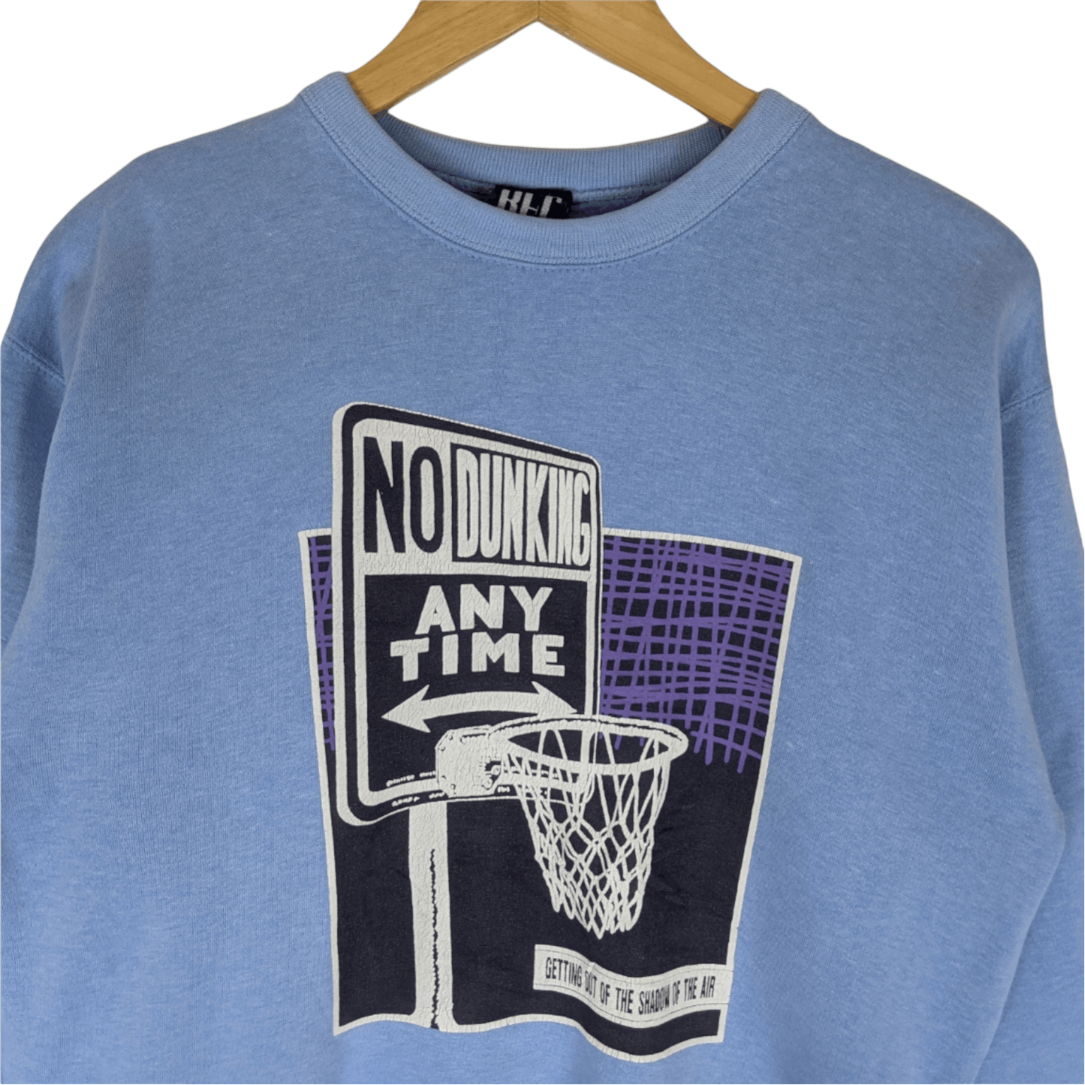 Japanese Brand × Vintage Japan BEC Slam Dunk Basketball No Dunking Sweatshirt Size US M / EU 48-50 / 2 - 4 Thumbnail