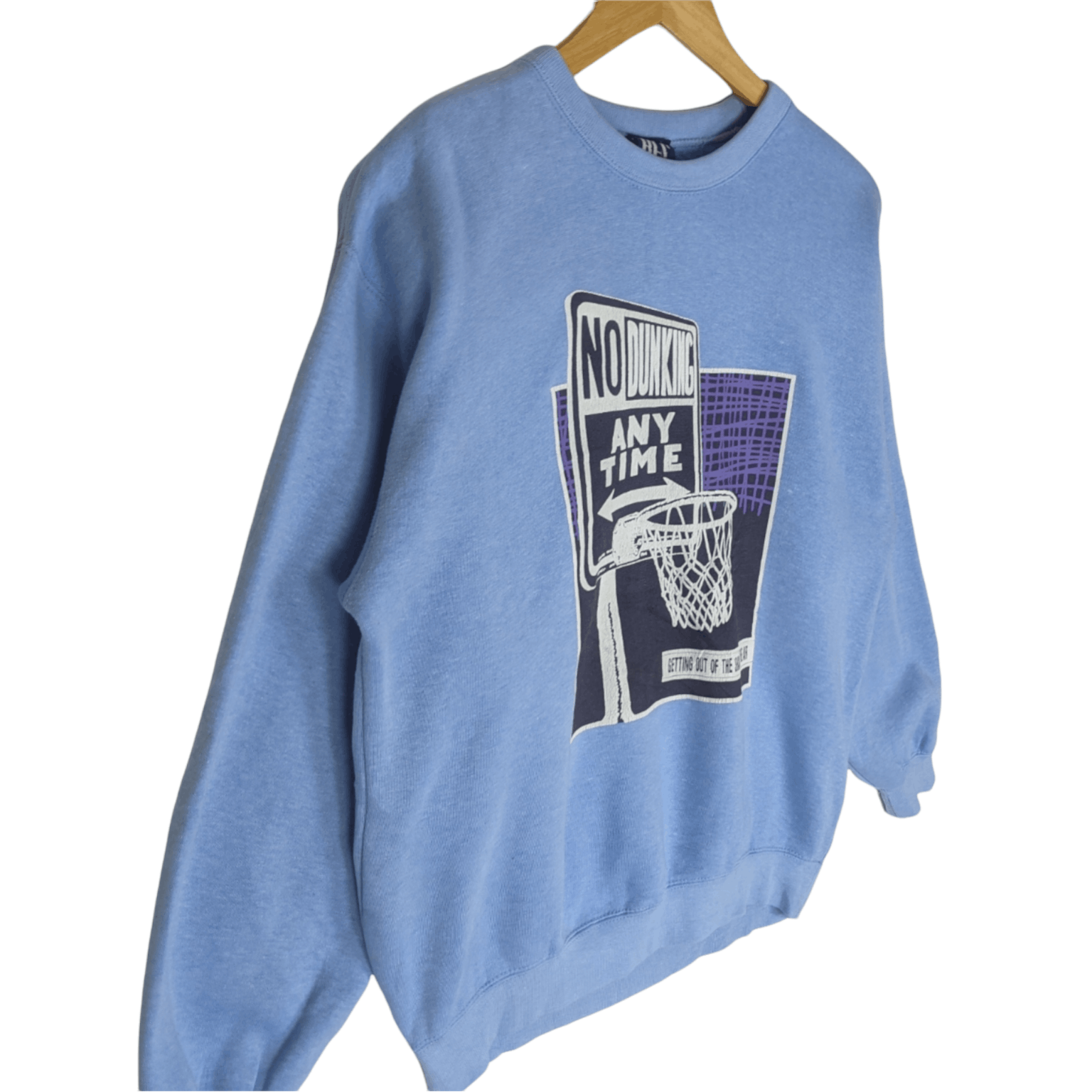 Japanese Brand × Vintage Japan BEC Slam Dunk Basketball No Dunking Sweatshirt Size US M / EU 48-50 / 2 - 3 Thumbnail