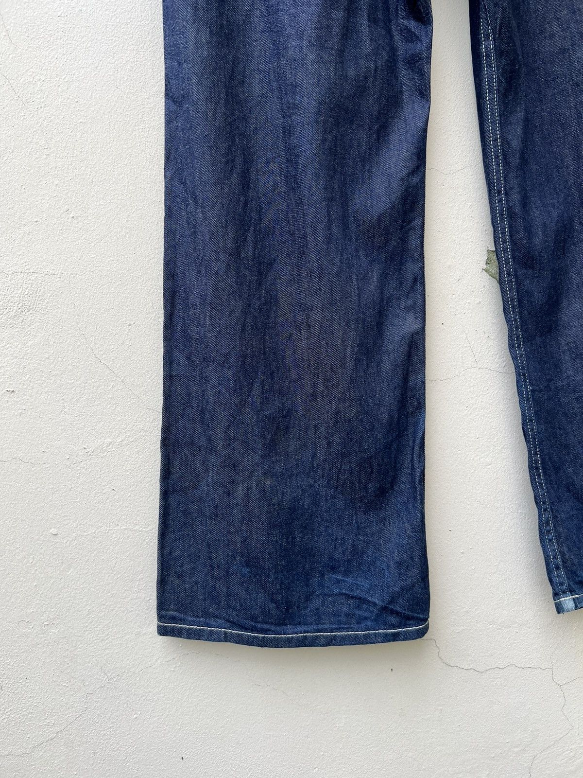 Vintage Rolling Cradle Japan Wide Denim Cargo Jeans Size US 32 / EU 48 - 15 Thumbnail