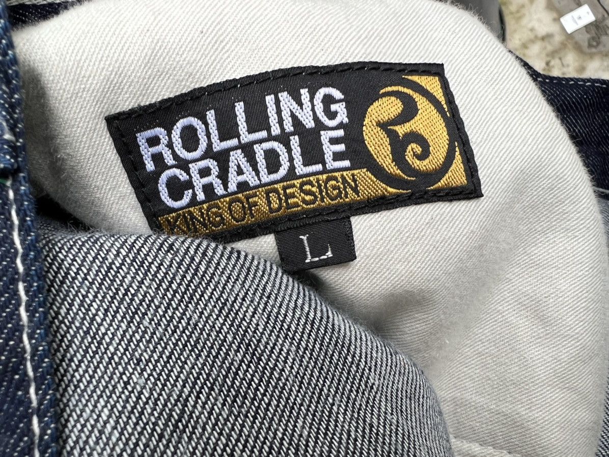 Vintage Rolling Cradle Japan Wide Denim Cargo Jeans Size US 32 / EU 48 - 23 Thumbnail