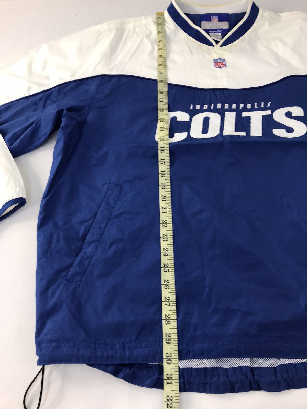 Reebok × Vintage Reebok Team Apparel Indianapolis Colts Spell Out Design Size US XL / EU 56 / 4 - 11 Thumbnail