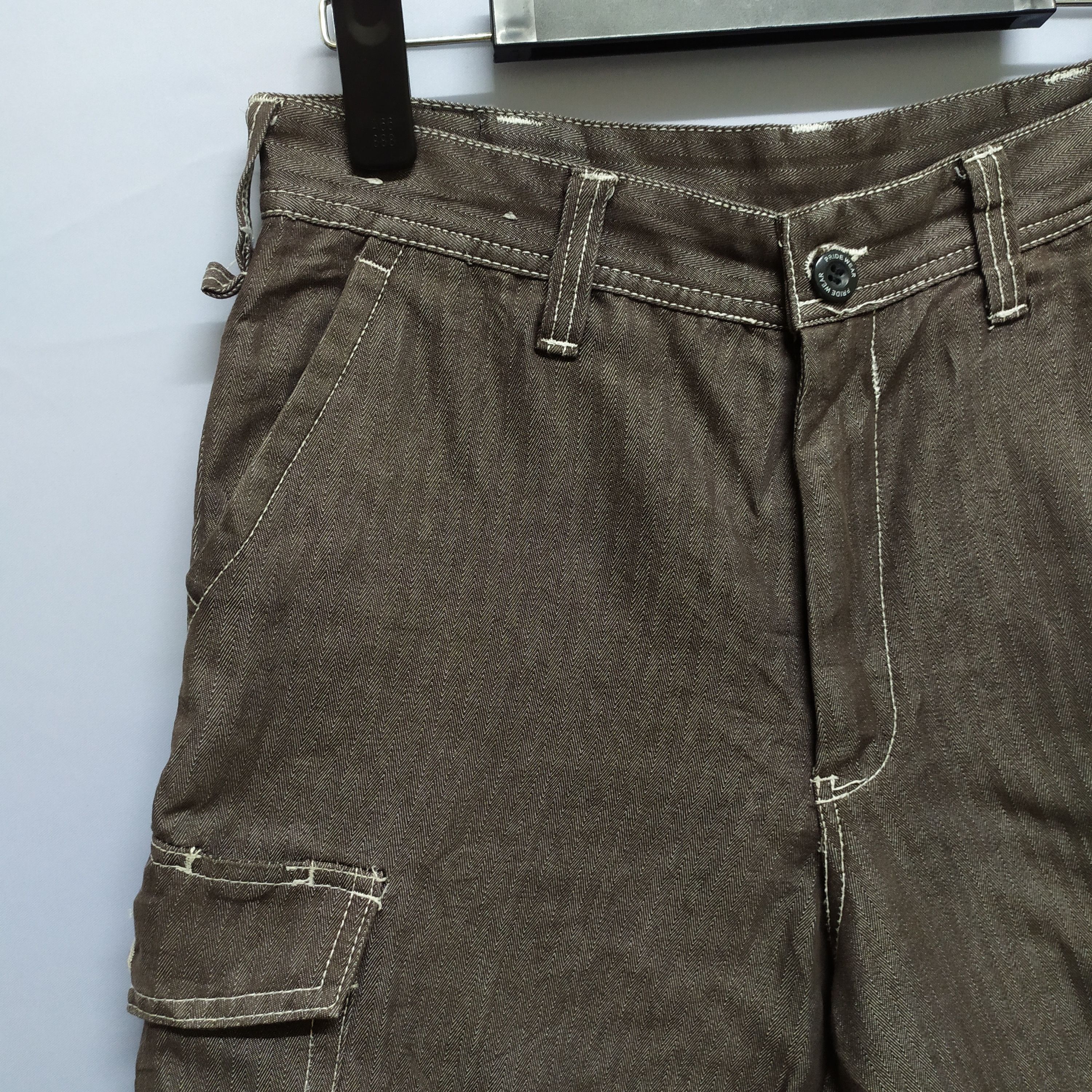 Japanese Brand Pride Wear Cargo Pants Multipocket Utility Pants Size US 30 / EU 46 - 3 Thumbnail