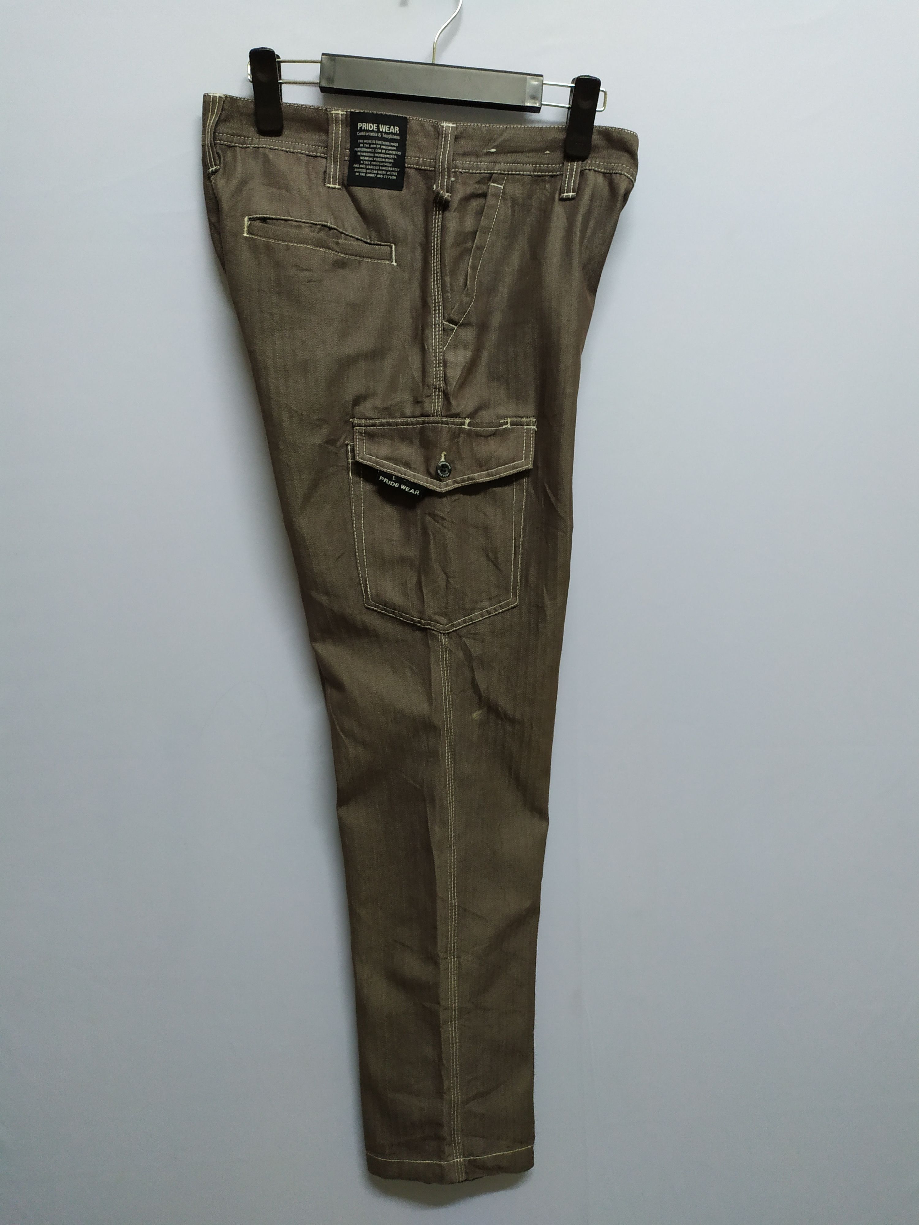 Japanese Brand Pride Wear Cargo Pants Multipocket Utility Pants Size US 30 / EU 46 - 14 Thumbnail
