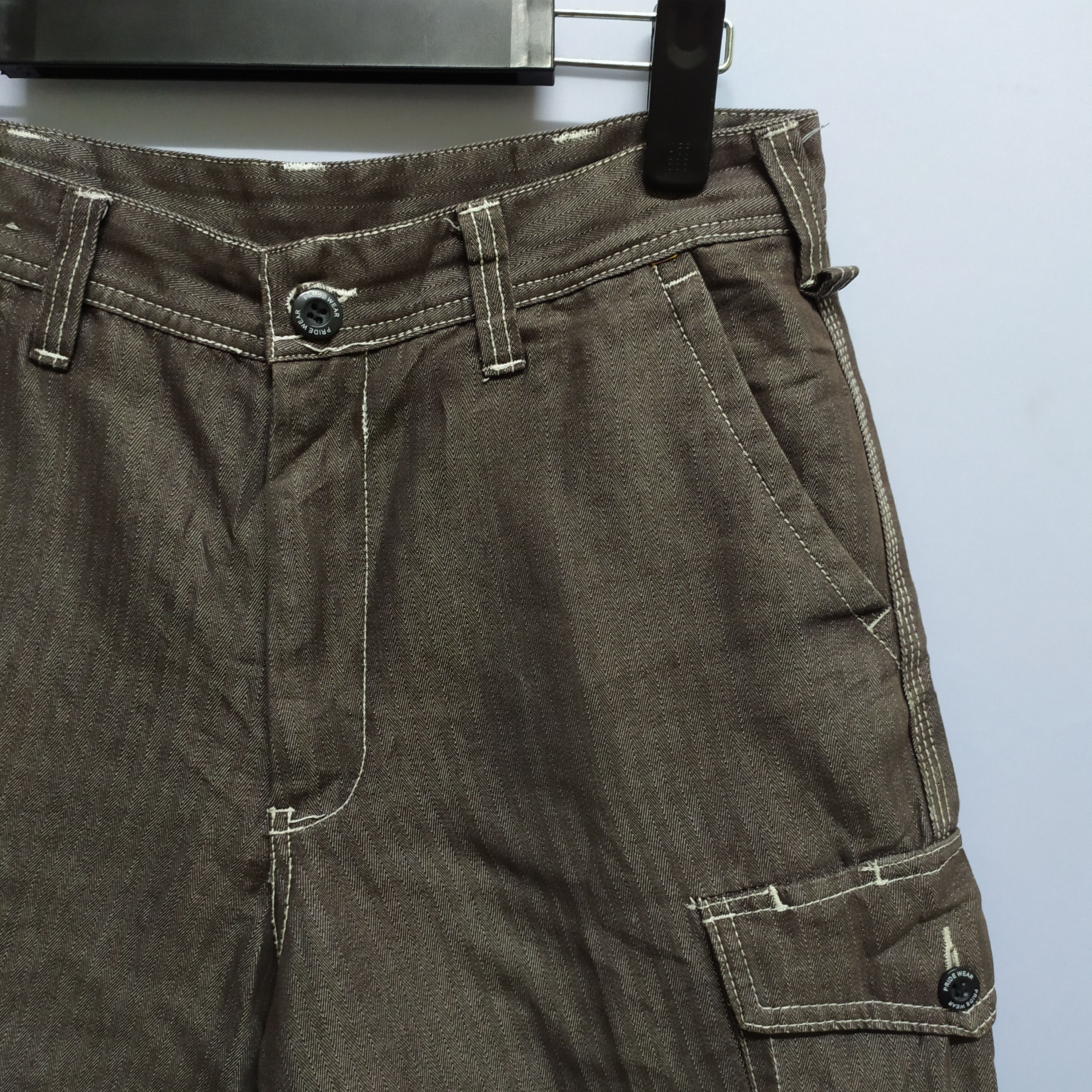 Japanese Brand Pride Wear Cargo Pants Multipocket Utility Pants Size US 30 / EU 46 - 2 Thumbnail