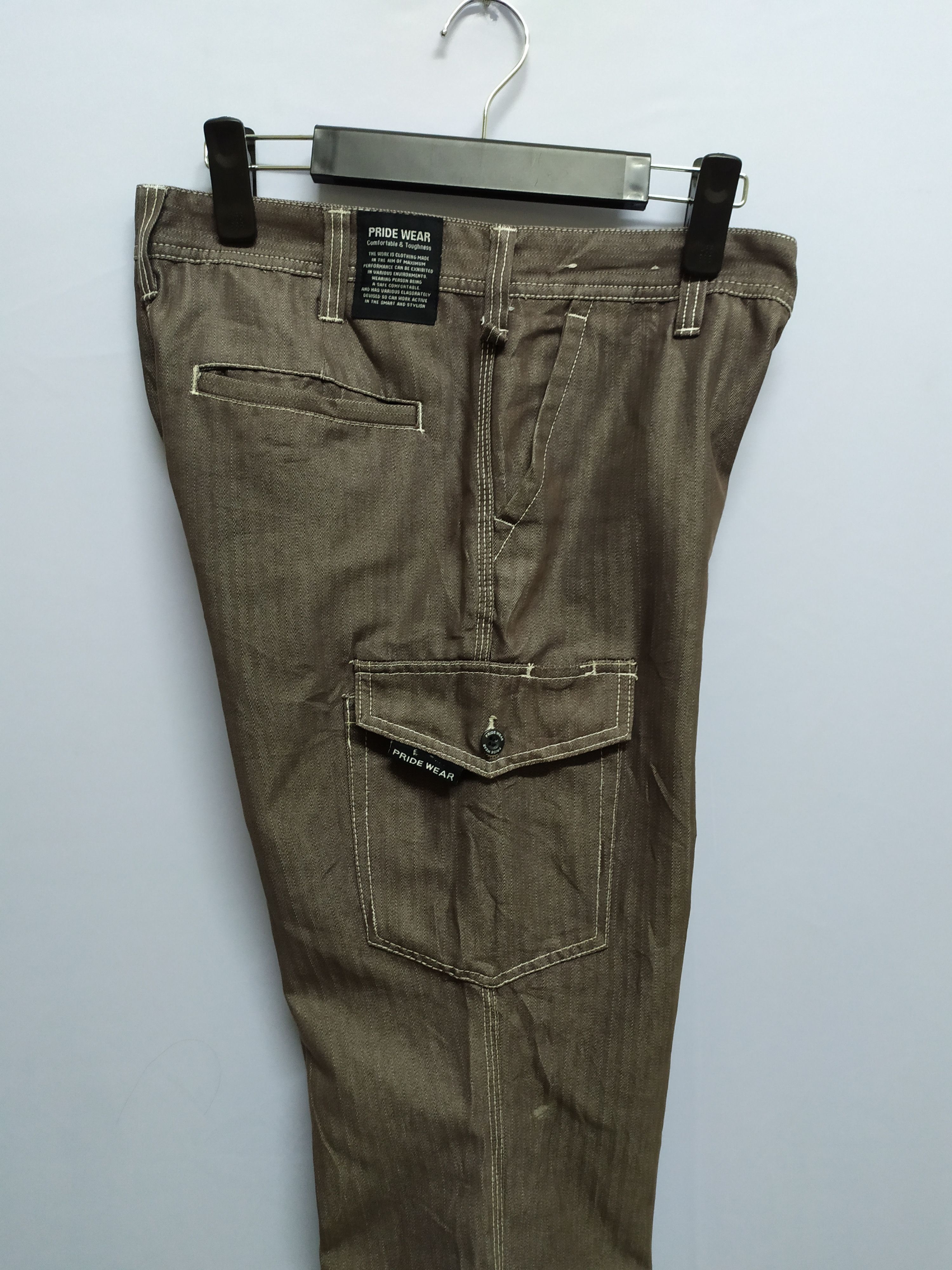 Japanese Brand Pride Wear Cargo Pants Multipocket Utility Pants Size US 30 / EU 46 - 13 Thumbnail
