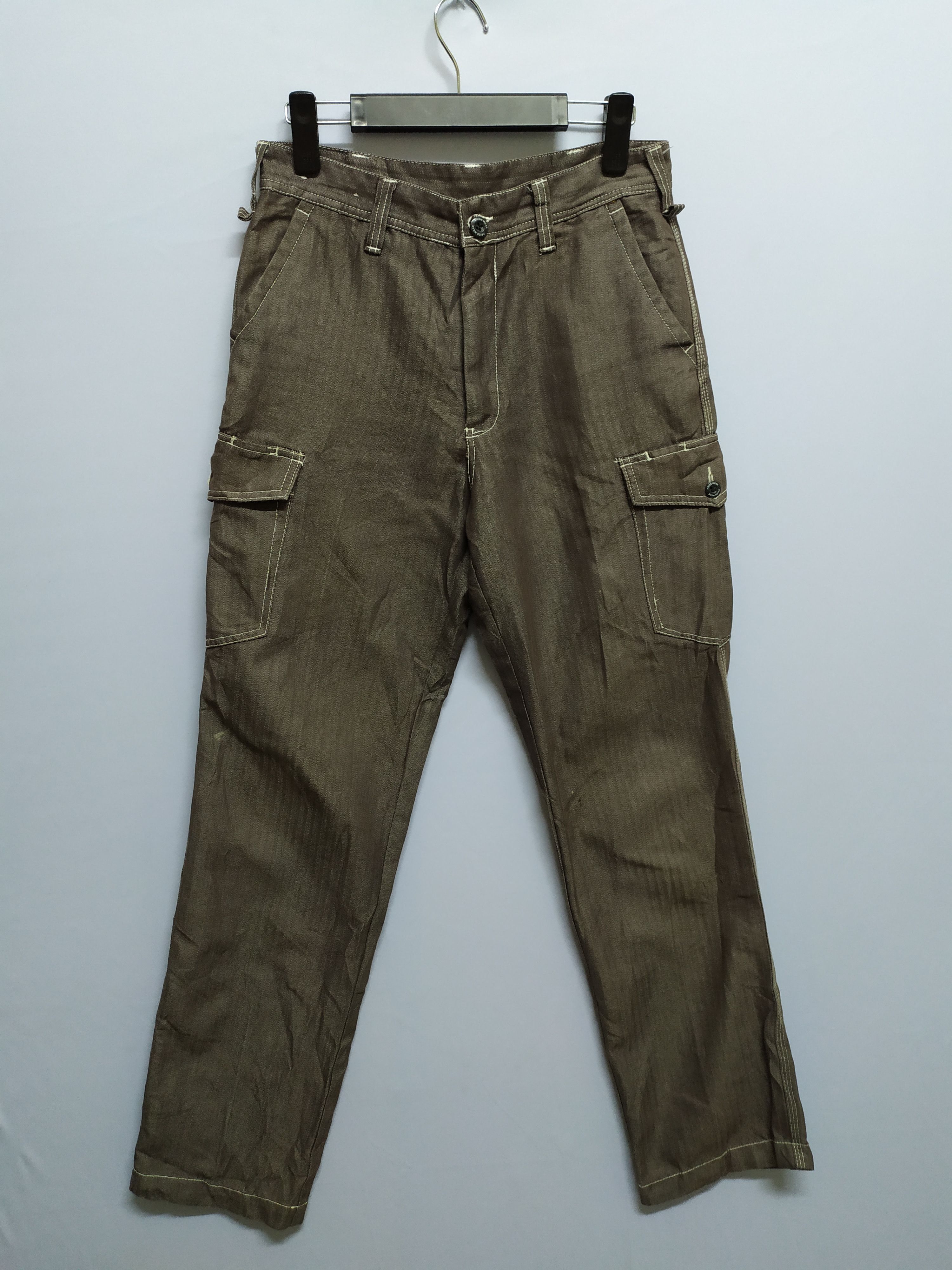 Japanese Brand Pride Wear Cargo Pants Multipocket Utility Pants Size US 30 / EU 46 - 1 Thumbnail