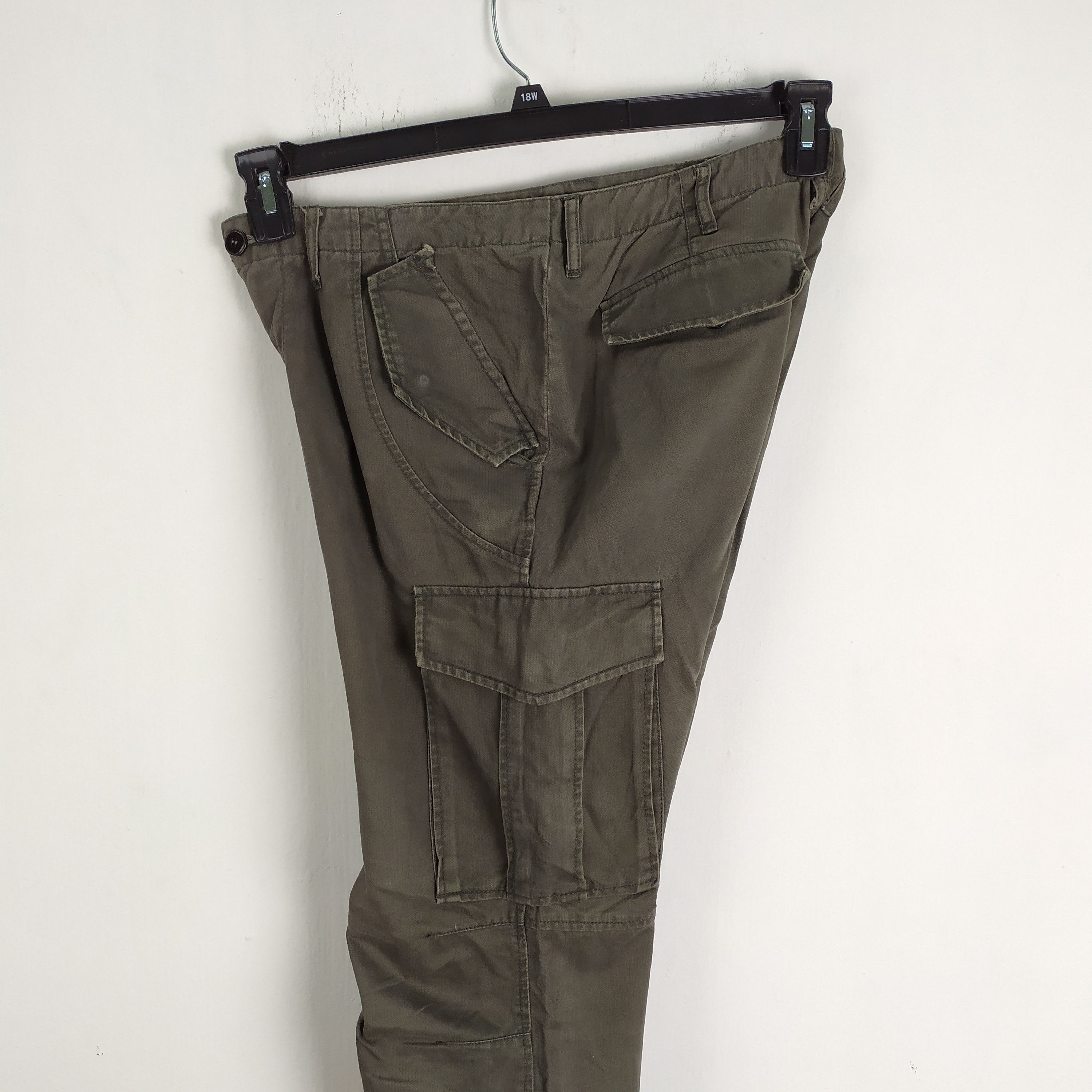 Japanese Brand × Takeo Kikuchi TEKEO KIKUCHI CARGO PANTS MULTIPOCKET WAIST 32 Size US 32 / EU 48 - 5 Thumbnail