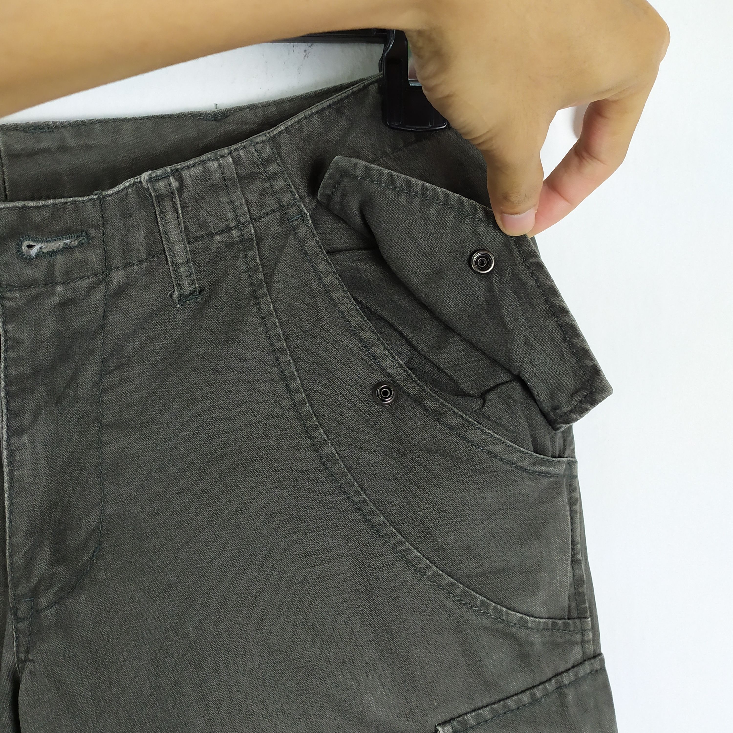 Japanese Brand × Takeo Kikuchi TEKEO KIKUCHI CARGO PANTS MULTIPOCKET WAIST 32 Size US 32 / EU 48 - 15 Thumbnail