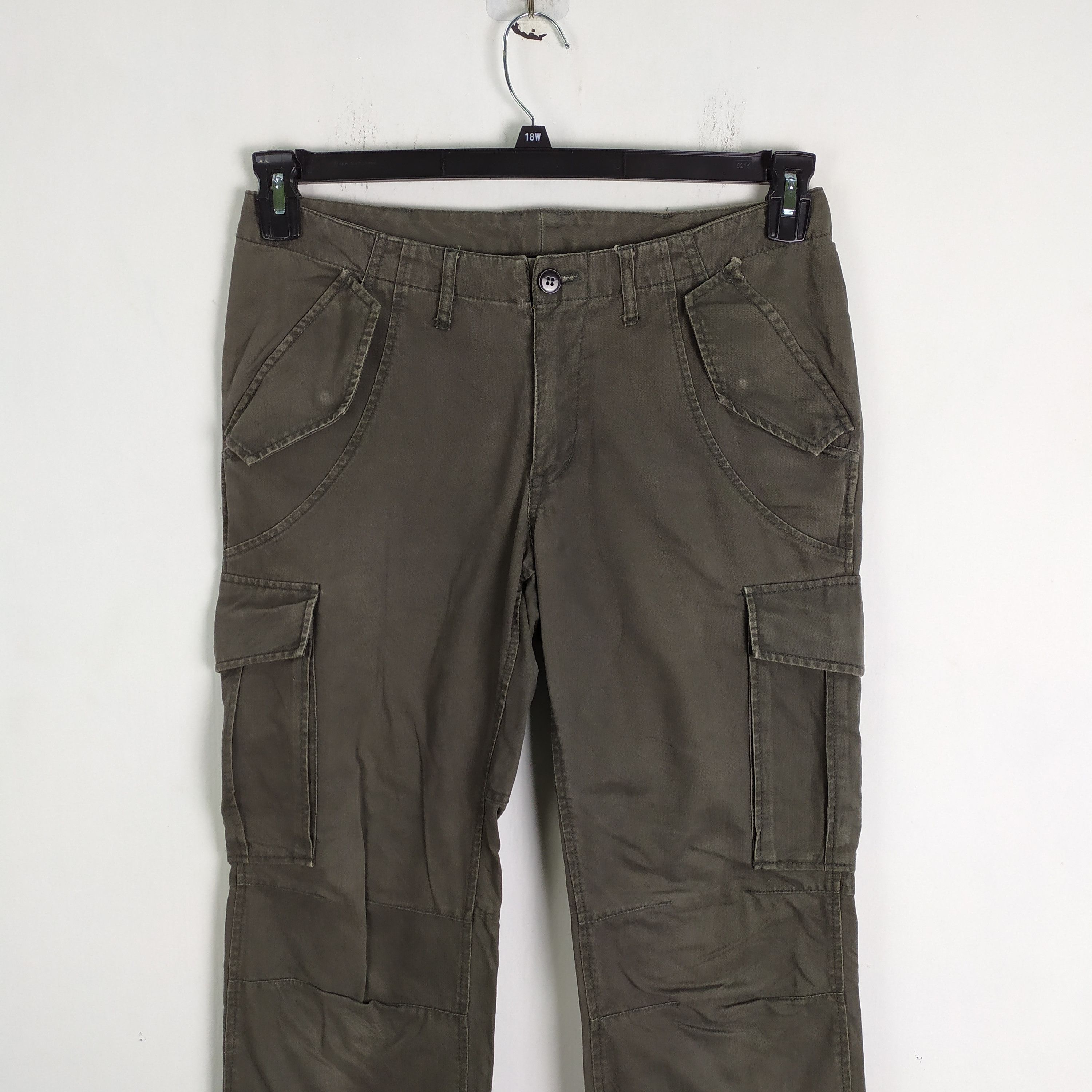 Japanese Brand × Takeo Kikuchi TEKEO KIKUCHI CARGO PANTS MULTIPOCKET WAIST 32 Size US 32 / EU 48 - 2 Thumbnail