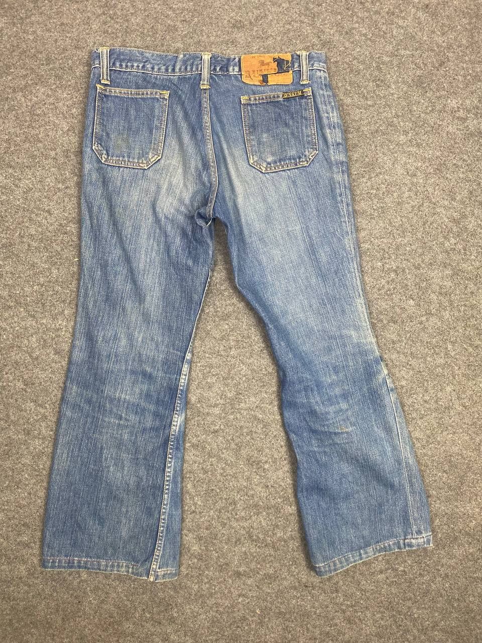 image of Vintage s Bootcut Flare Denim Nice Design in Light Blue, Men's (Size 34)