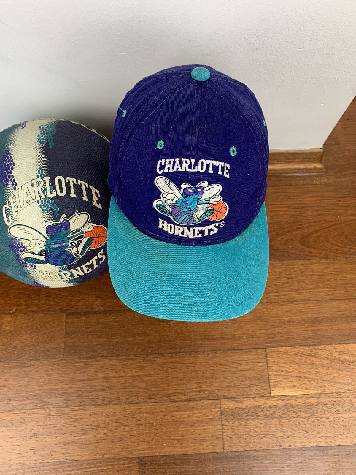 Vintage Vintage NBA Charlotte Hornets Cap Hat 90s Rap Y2k Basketball ...