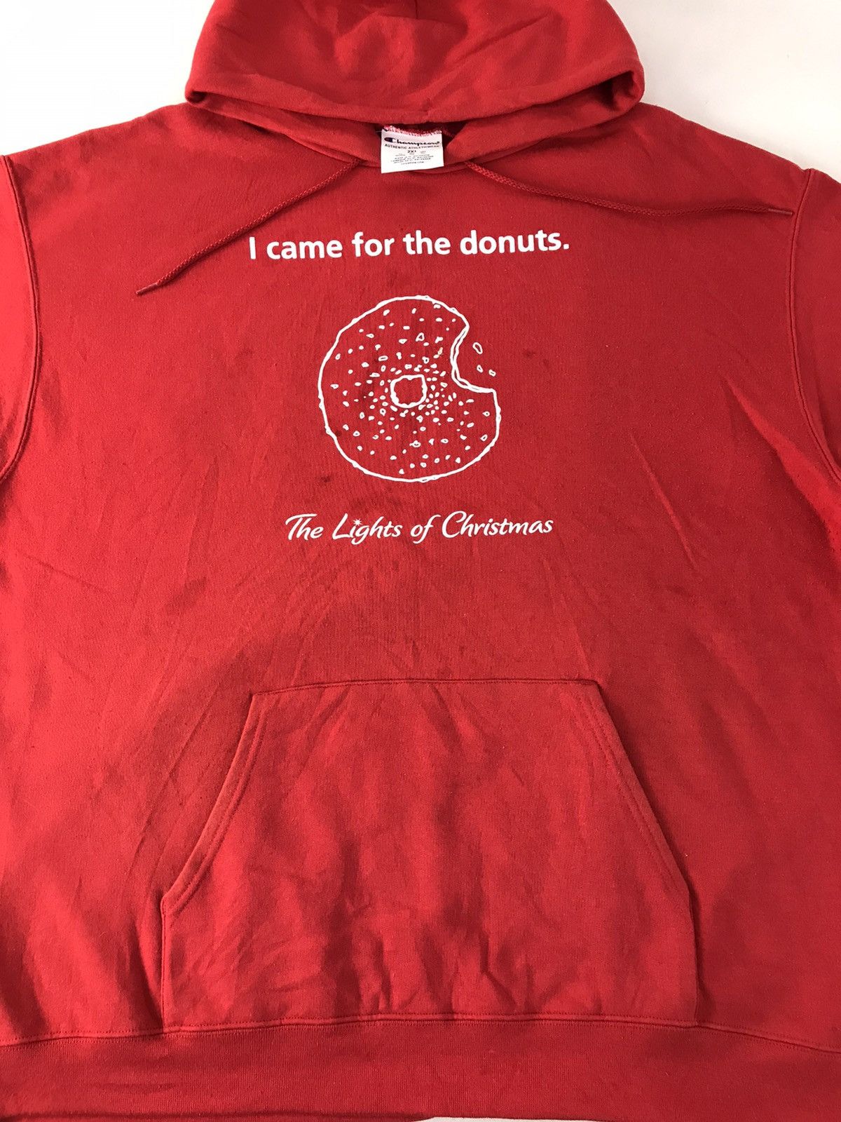Champion Champion Came For Donut Light Of Christmas Pull Over R014j Size US XXL / EU 58 / 5 - 2 Thumbnail