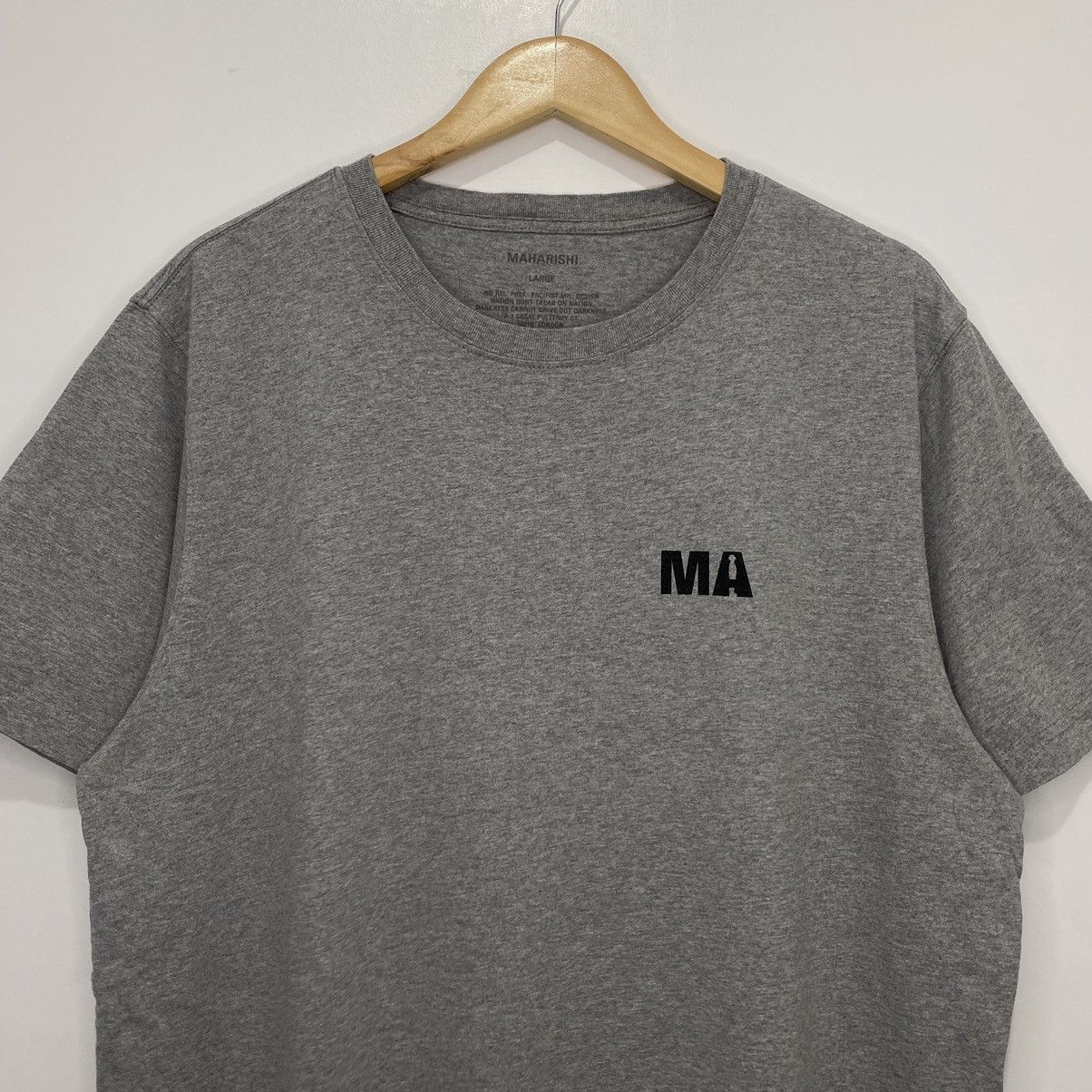 Maharishi Maharishi Pacifist Military Design Tee Size US L / EU 52-54 / 3 - 2 Thumbnail