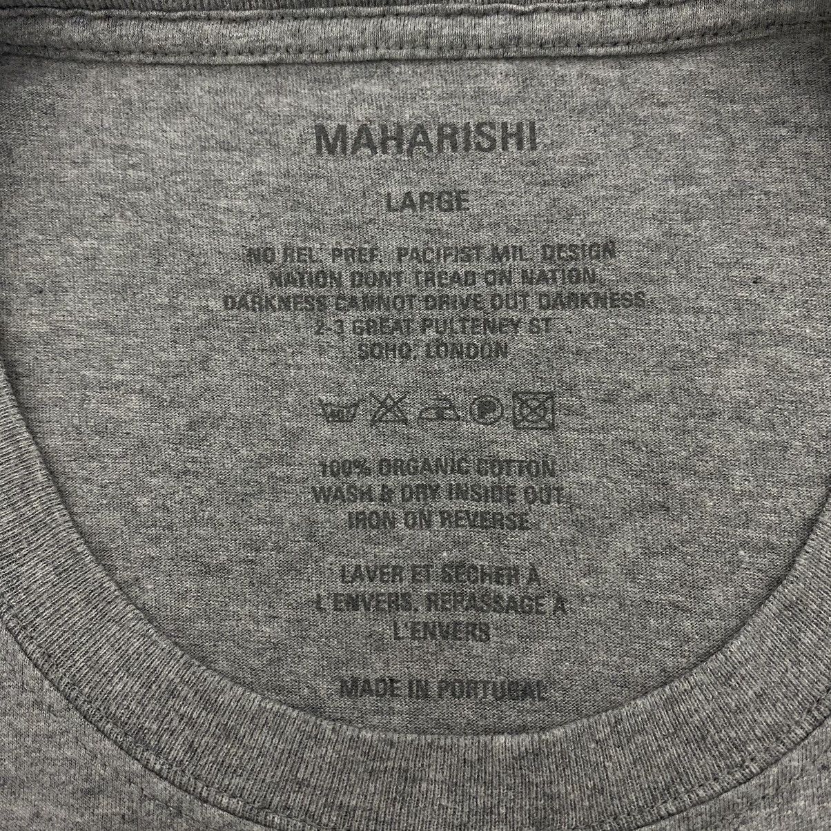 Maharishi Maharishi Pacifist Military Design Tee Size US L / EU 52-54 / 3 - 8 Thumbnail