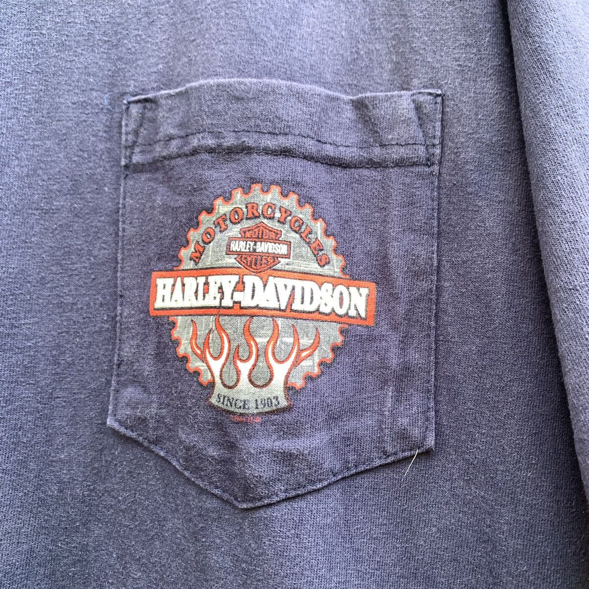 Other 🔥Thrashed Faded Harley Davidson Tee🔥 Size US XL / EU 56 / 4 - 3 Thumbnail