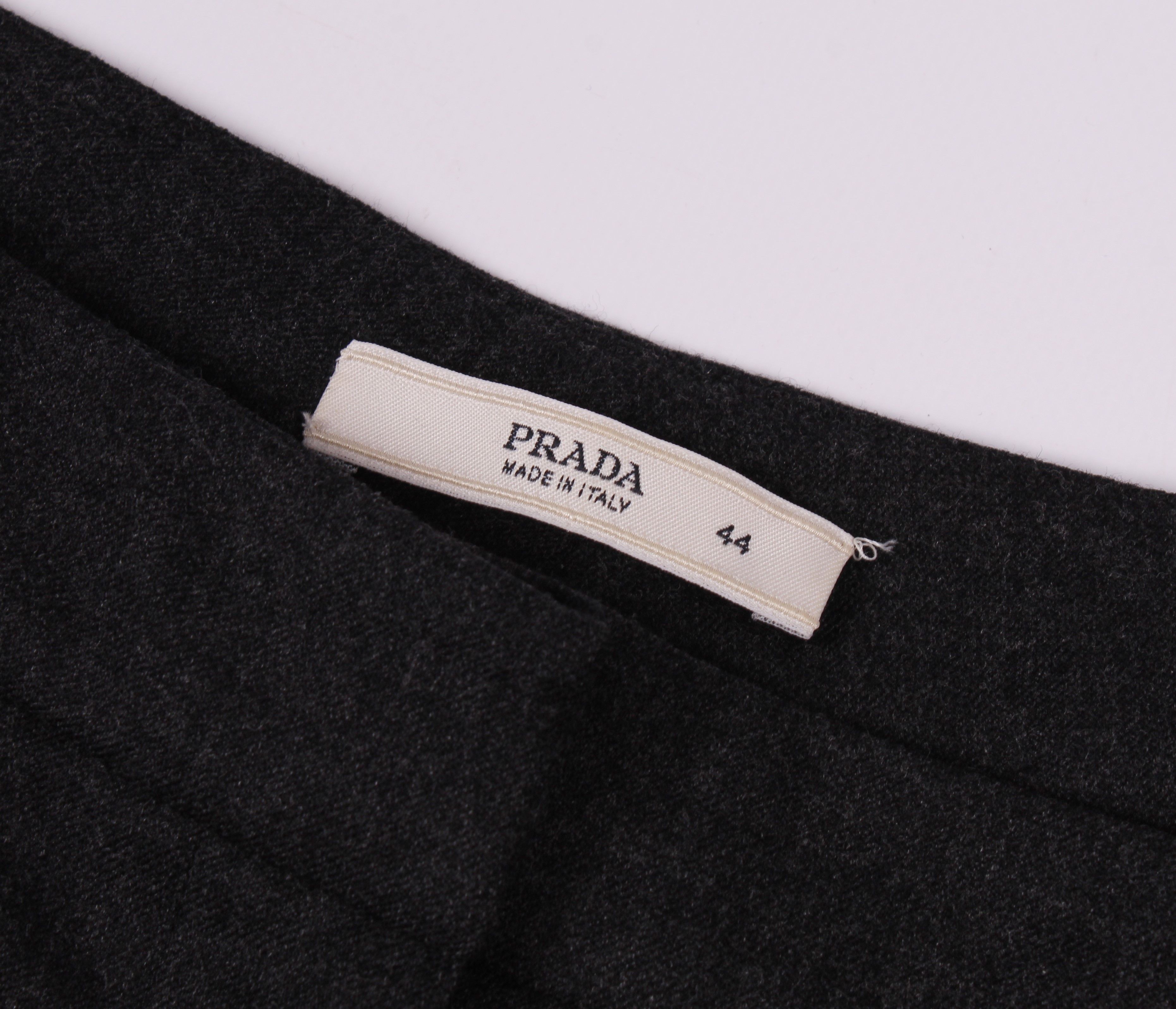 Prada Prada Wool Straight Pants Trousers Size 30" / US 8 / IT 44 - 3 Thumbnail