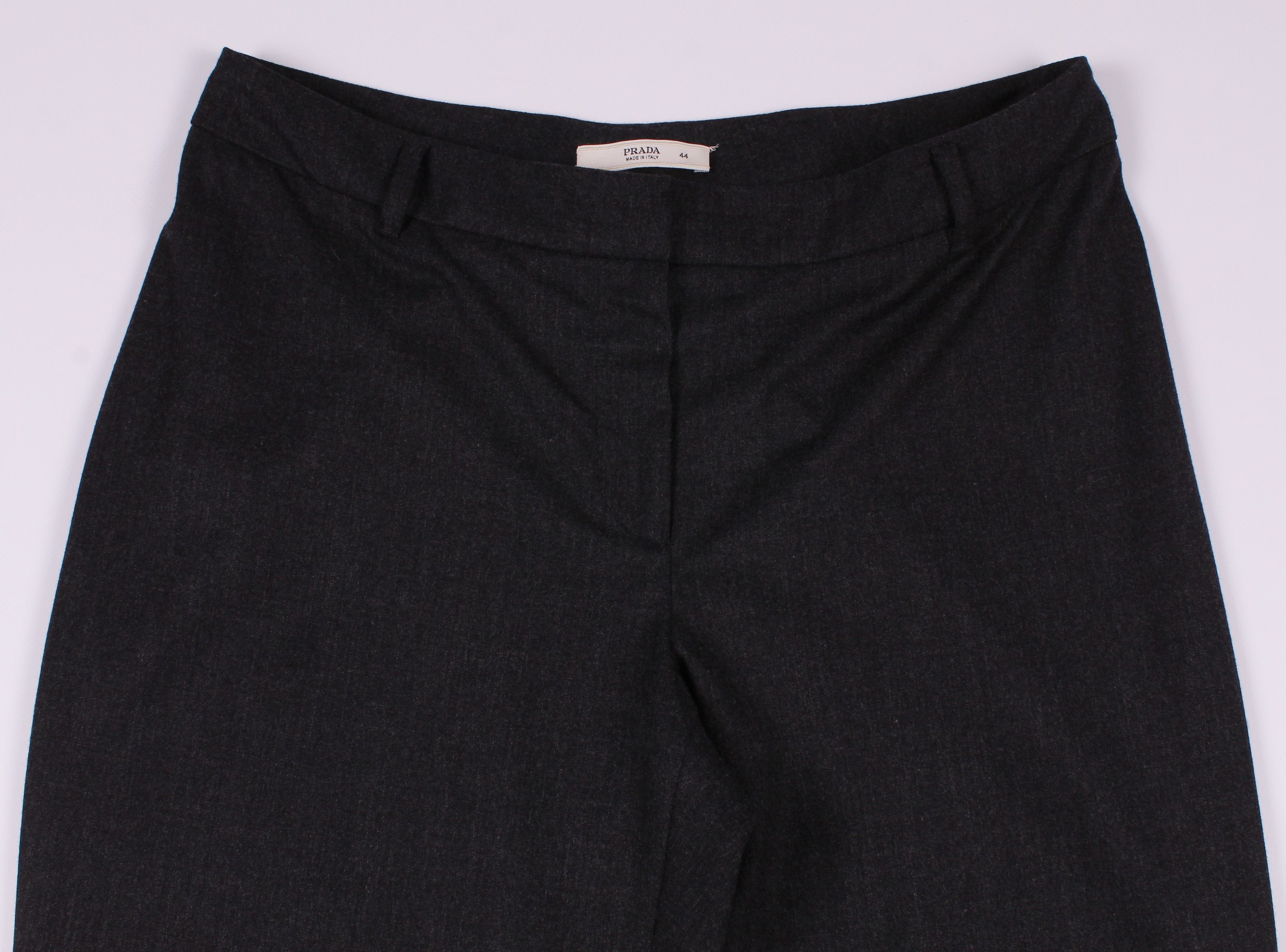 Prada Prada Wool Straight Pants Trousers Size 30" / US 8 / IT 44 - 2 Thumbnail