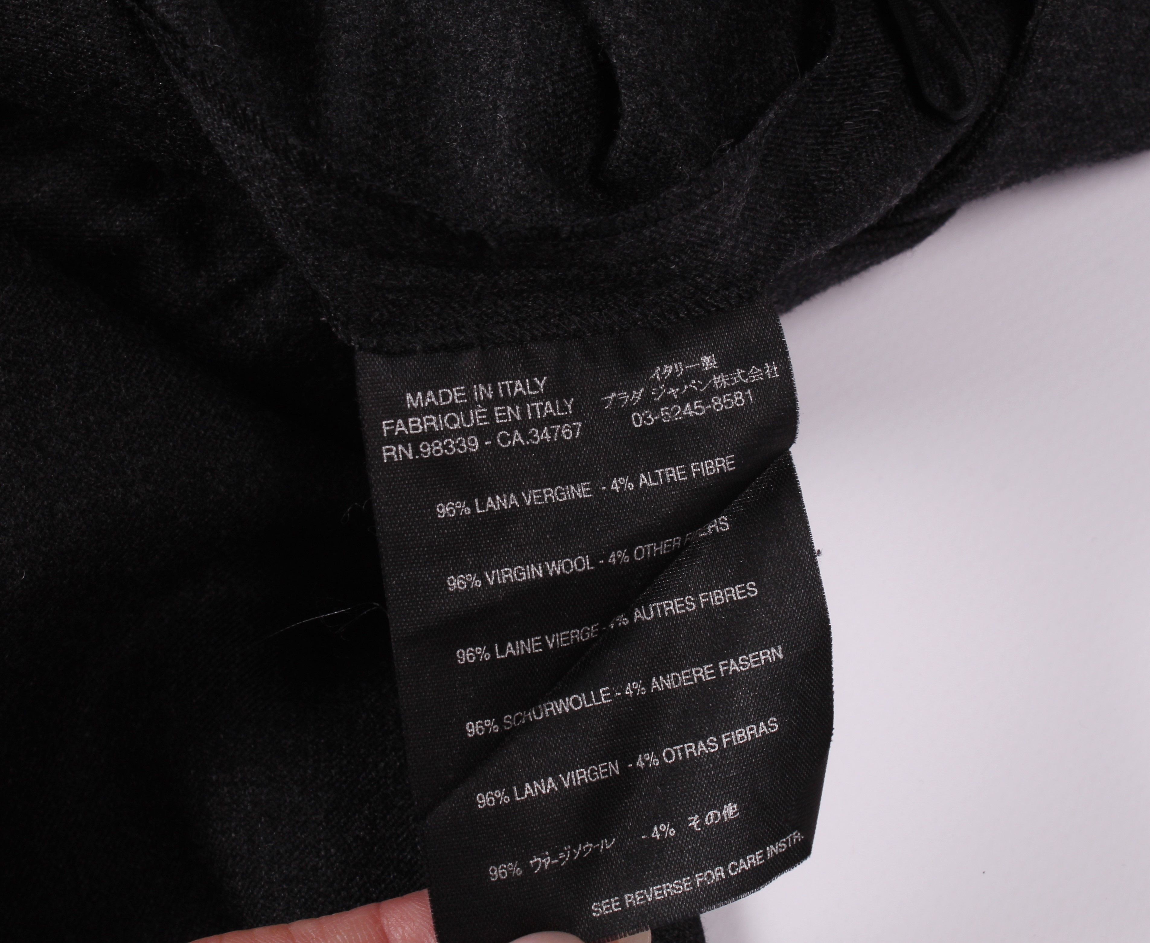 Prada Prada Wool Straight Pants Trousers Size 30" / US 8 / IT 44 - 5 Thumbnail