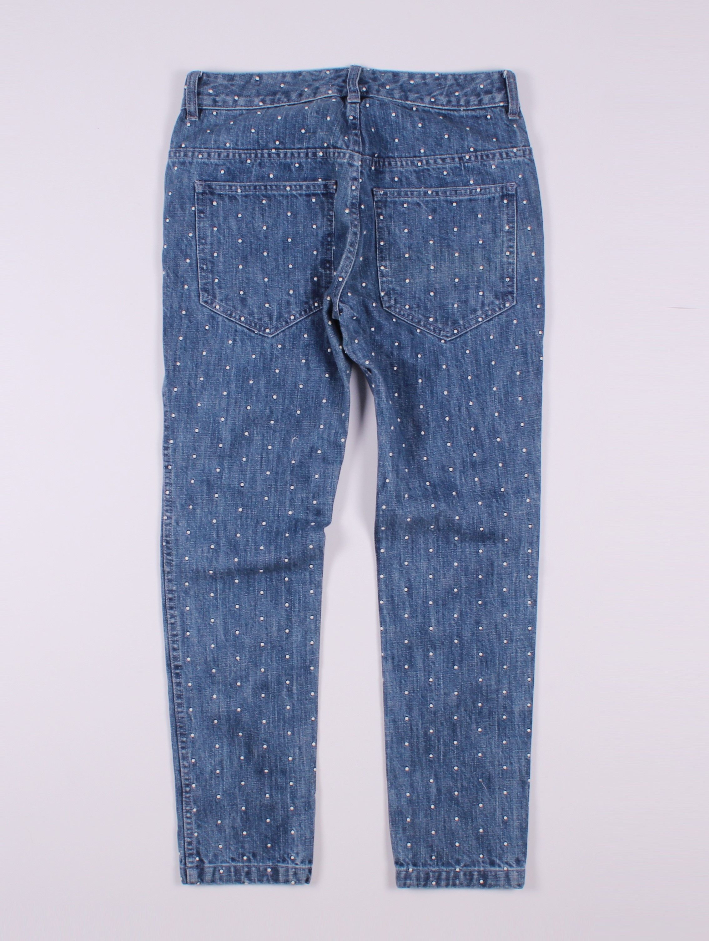 YMC YMC You Must Create Polka Dot Denim Jeans Size 29" - 6 Thumbnail