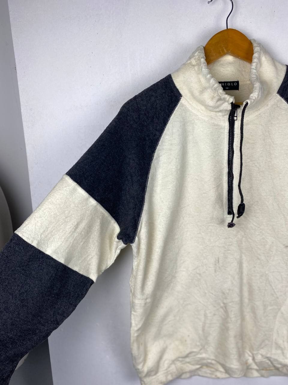 Japanese Brand vintage uniqlo half zipper fleece jacket nice design Size US M / EU 48-50 / 2 - 3 Thumbnail