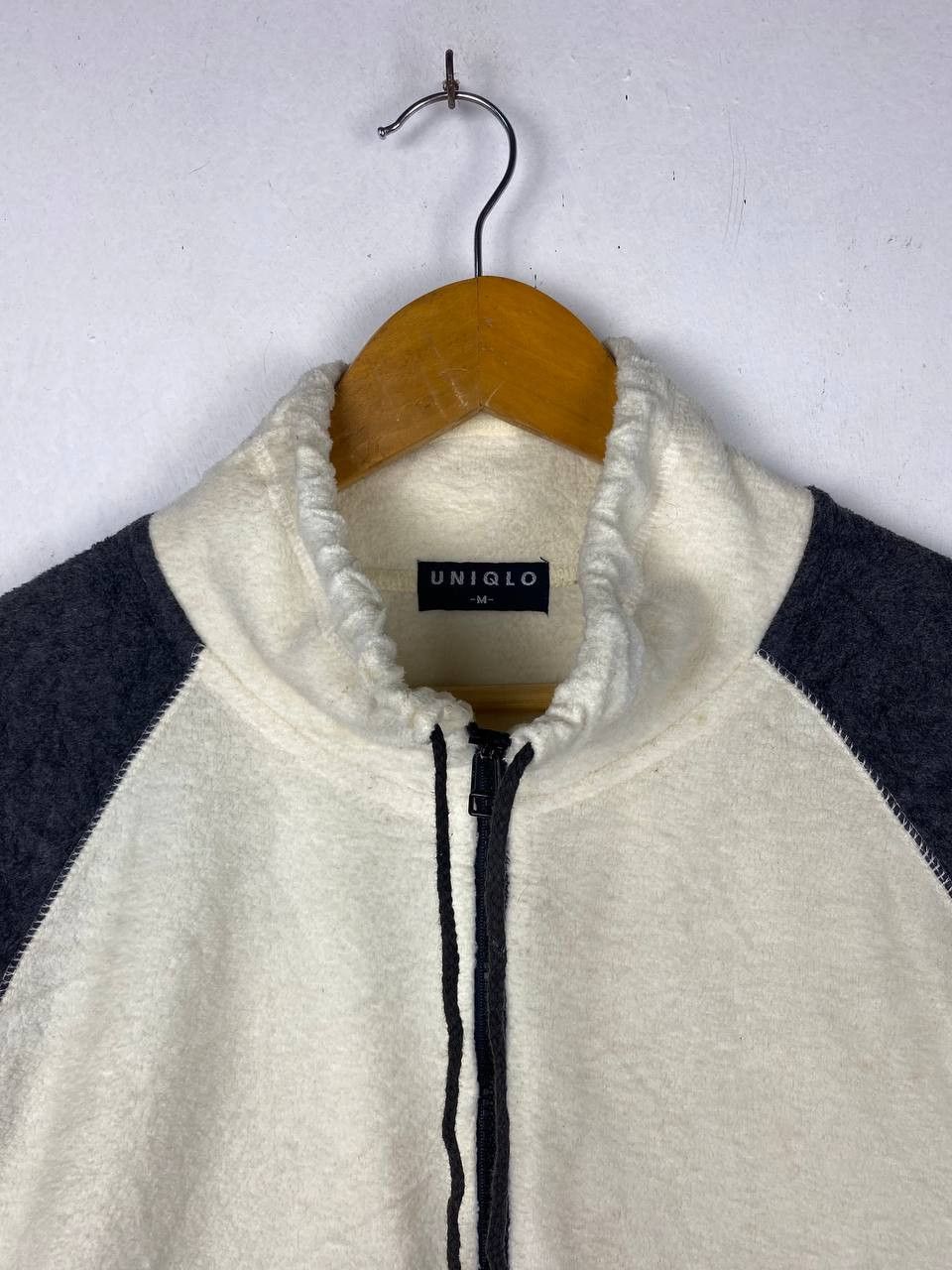 Japanese Brand vintage uniqlo half zipper fleece jacket nice design Size US M / EU 48-50 / 2 - 2 Thumbnail