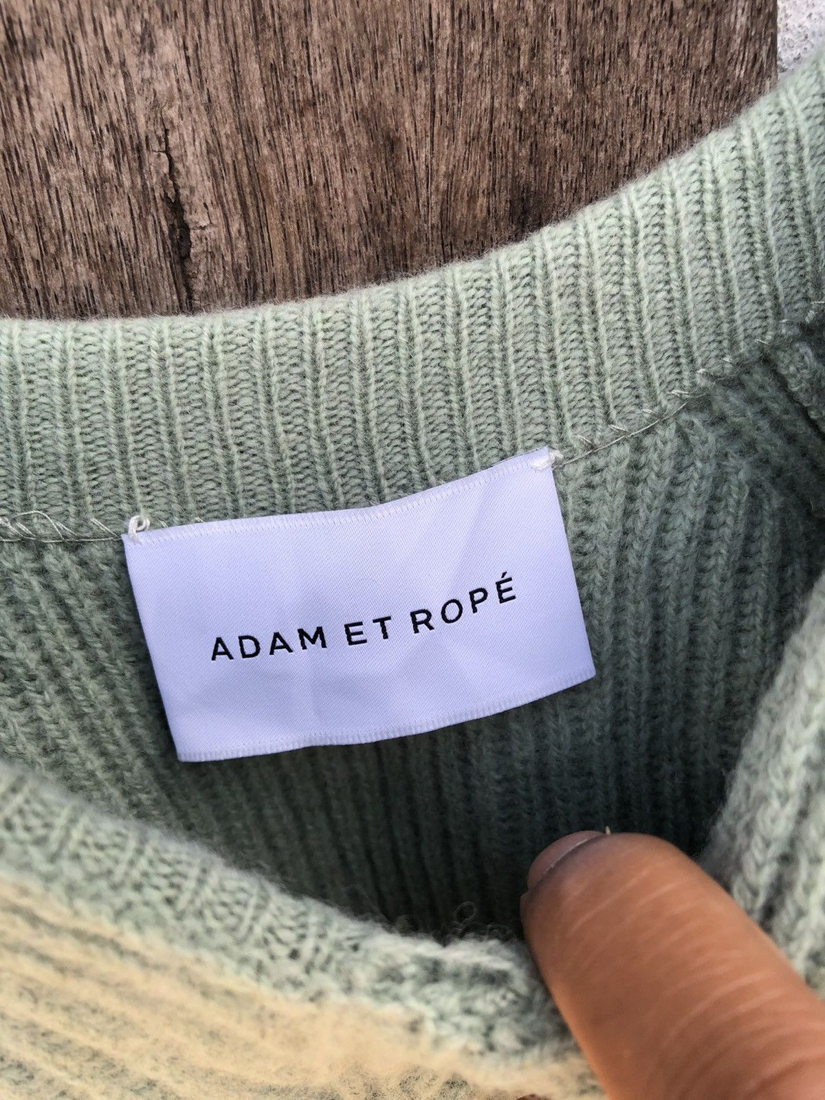 ADAM ET ROPE × Aran Isles Knitwear Adam Et Rope Knitwear Long Sleeve Size L / US 10 / IT 46 - 4 Thumbnail