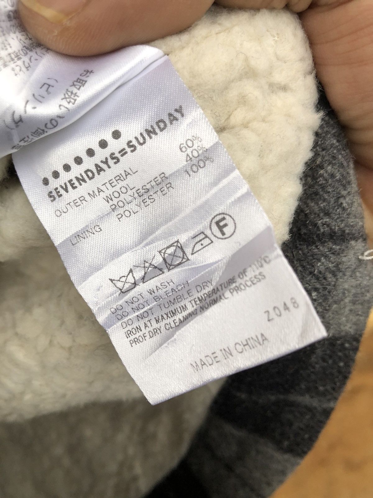 Sevenday Sunday Cloak Fleece Jacket