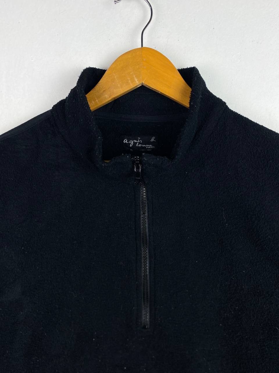 agnes b. vintage agnes b half zipper fleece jacket Size US XL / EU 56 / 4 - 2 Thumbnail