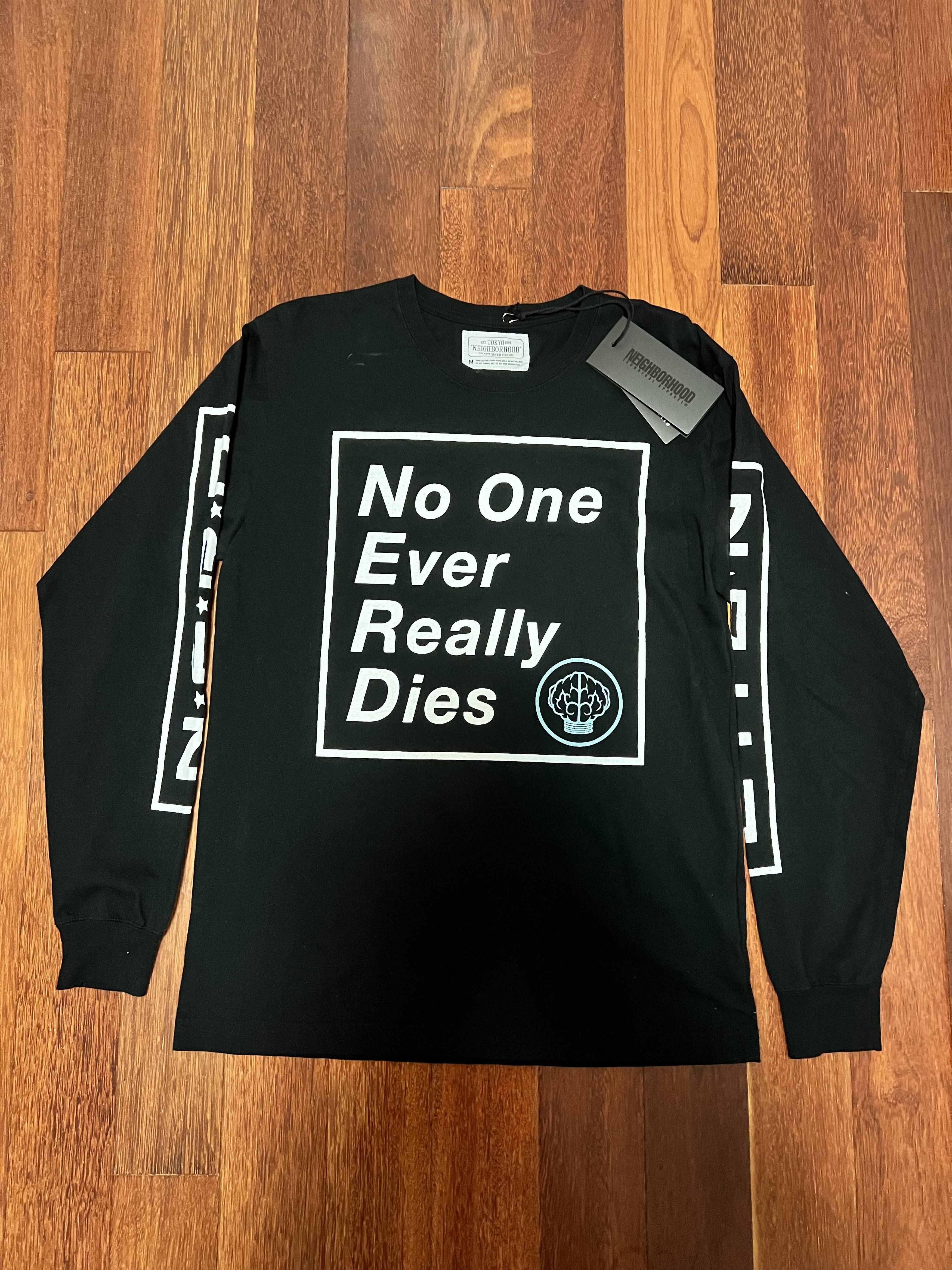 Billionaire Boys Club × Complex × Neighborhood 💚 N.E.R.D x Neighborhood x Complexcon Long Sleeve Tee Black Size US M / EU 48-50 / 2 - 3 Thumbnail