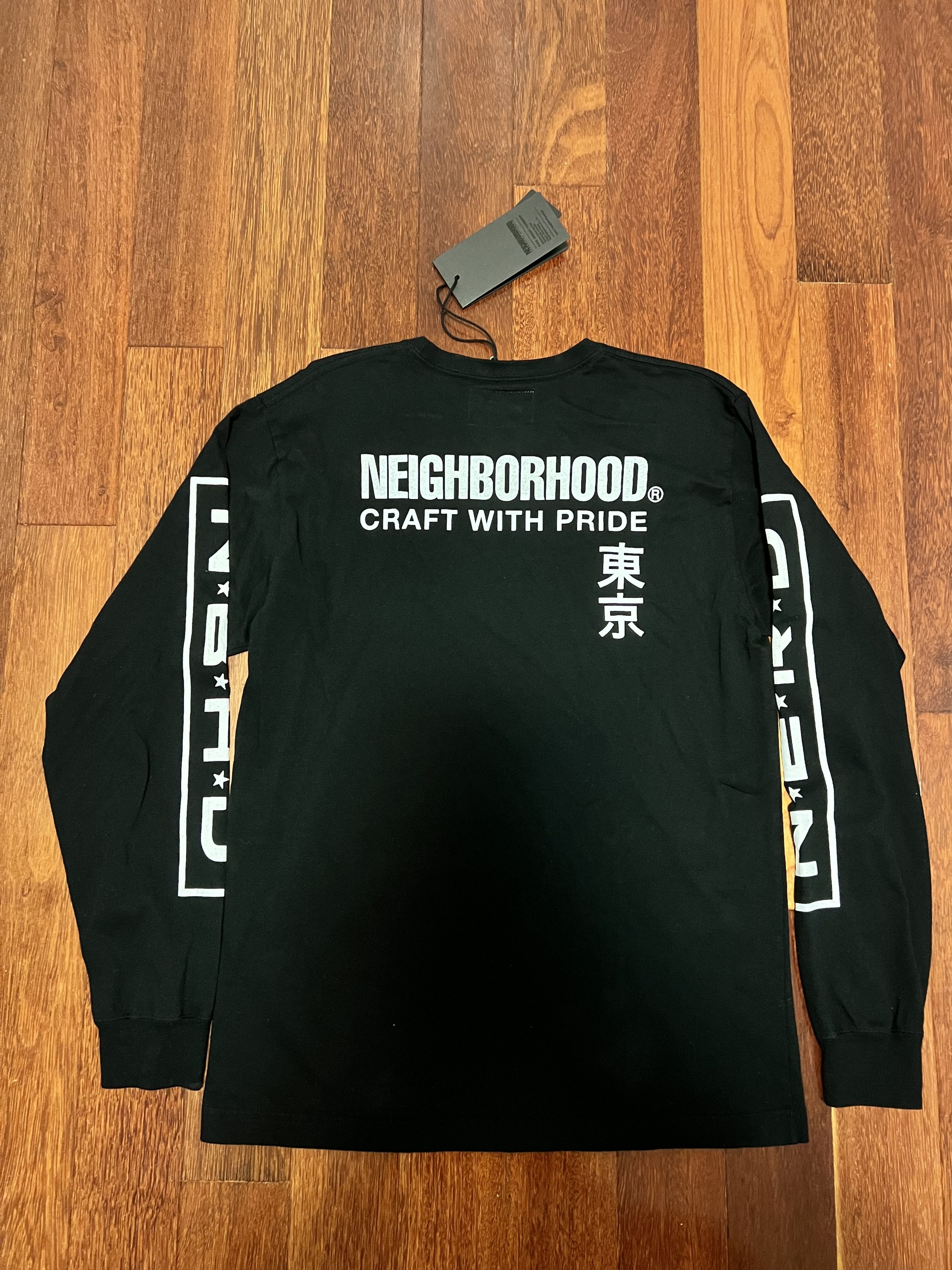Billionaire Boys Club × Complex × Neighborhood 💚 N.E.R.D x Neighborhood x Complexcon Long Sleeve Tee Black Size US M / EU 48-50 / 2 - 4 Thumbnail