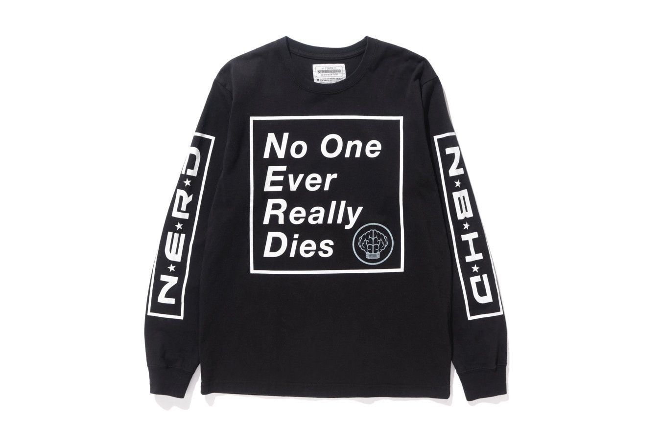 Billionaire Boys Club × Complex × Neighborhood 💚 N.E.R.D x Neighborhood x Complexcon Long Sleeve Tee Black Size US M / EU 48-50 / 2 - 1 Thumbnail
