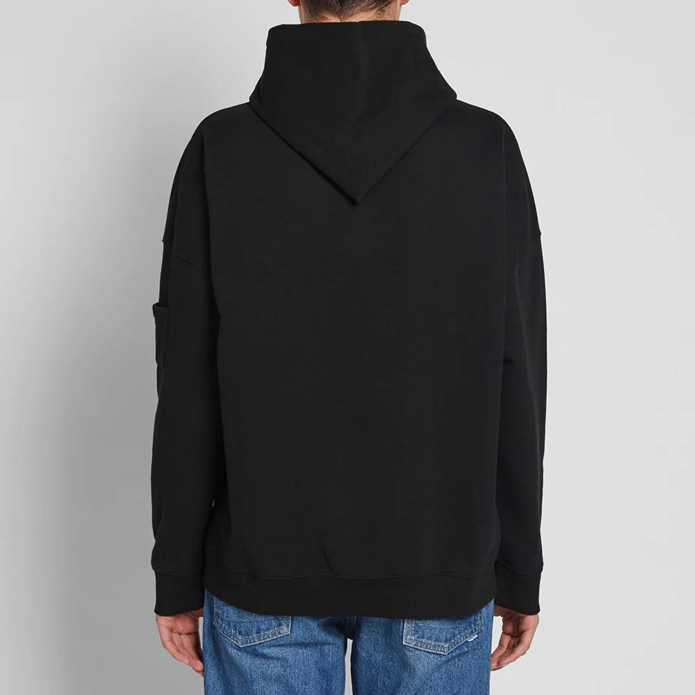 Midnight Studios 💚 FW17-18 Midnight Studios Runway Embroidered Black Hoodie Size US M / EU 48-50 / 2 - 4 Thumbnail