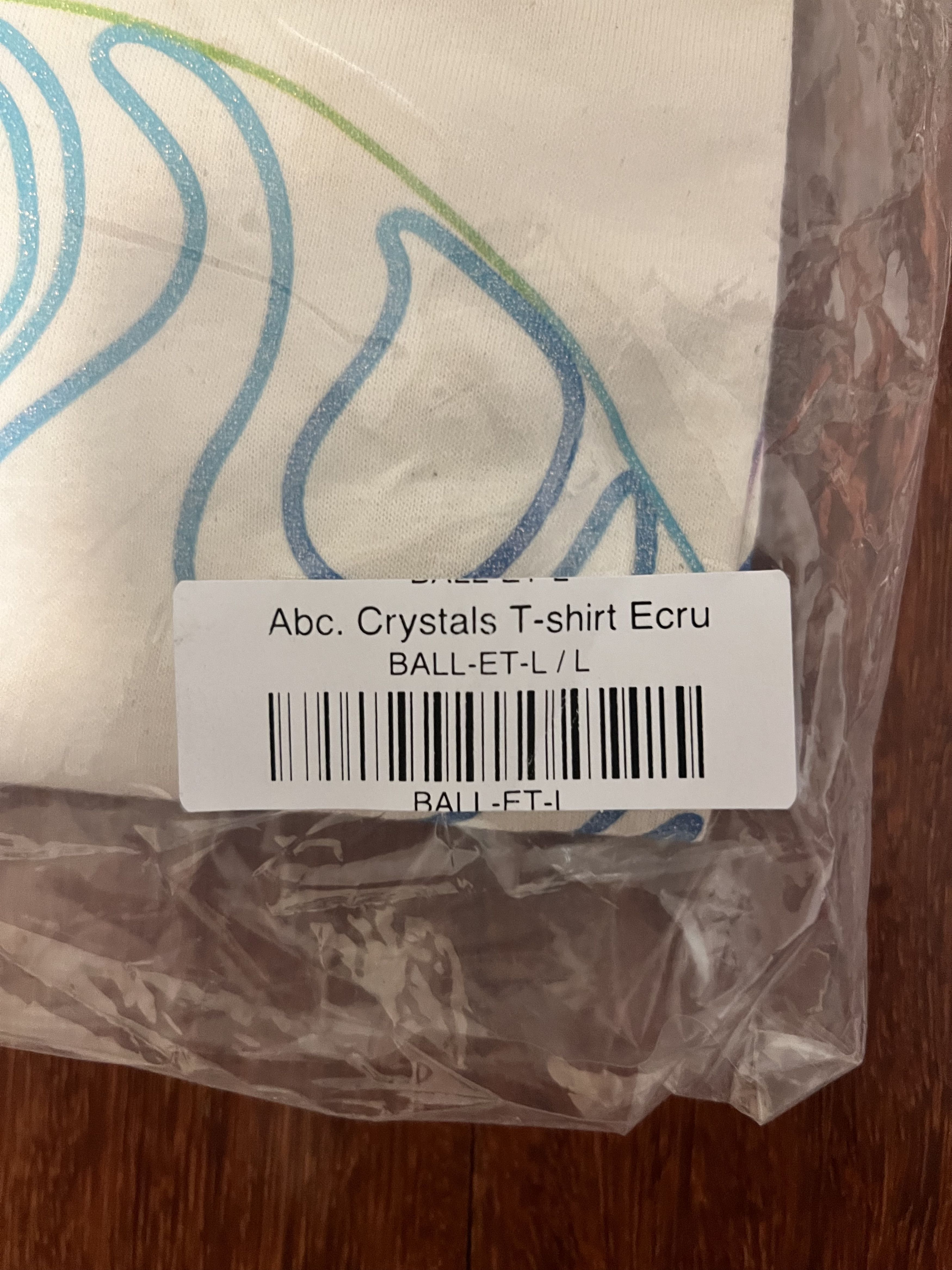 Advisory Board Crystals 💚 SS20 Advisory Board Crystals Rainbow Cream Tee Ecru Size US L / EU 52-54 / 3 - 7 Thumbnail