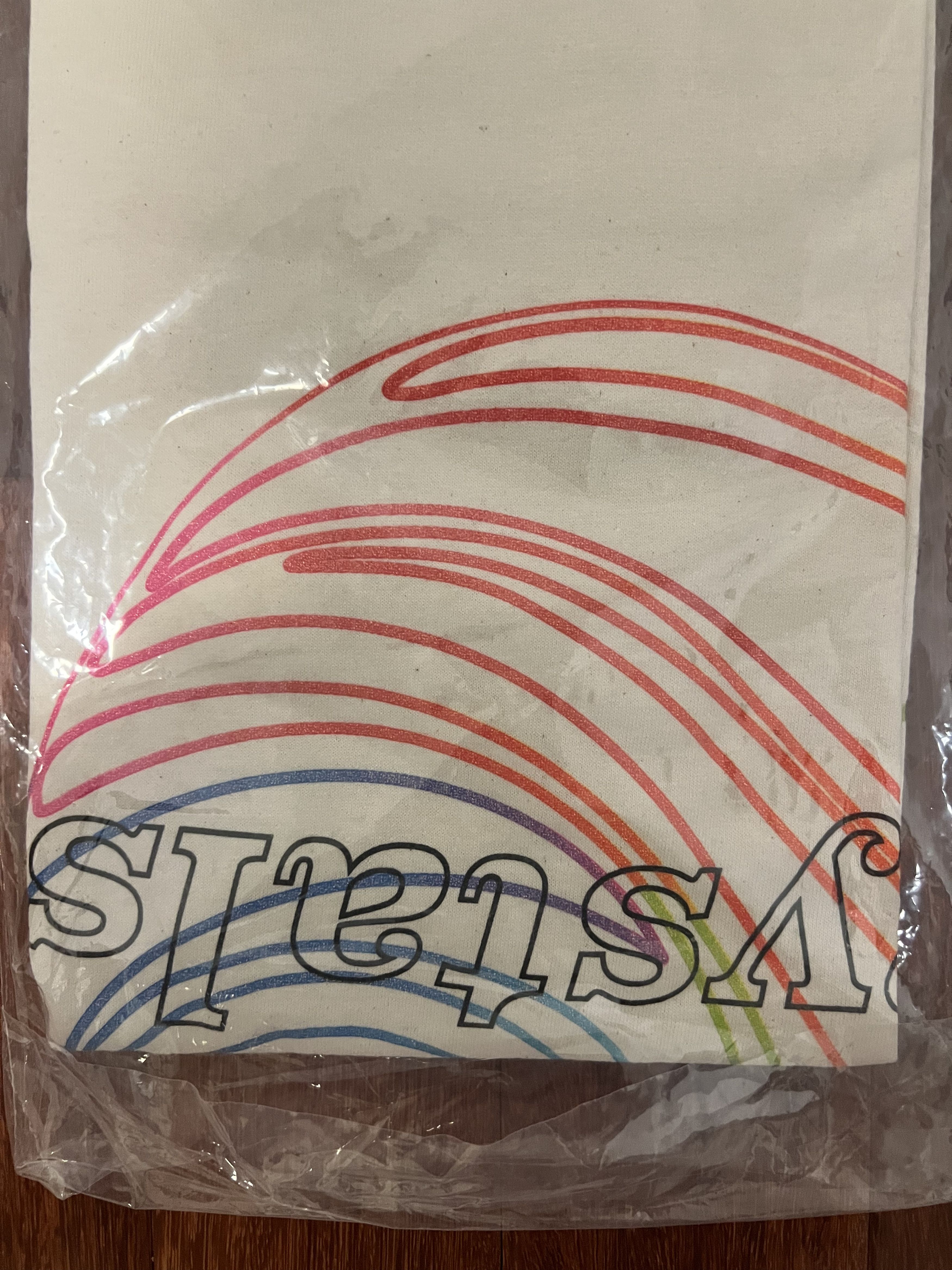 Advisory Board Crystals 💚 SS20 Advisory Board Crystals Rainbow Cream Tee Ecru Size US L / EU 52-54 / 3 - 9 Thumbnail