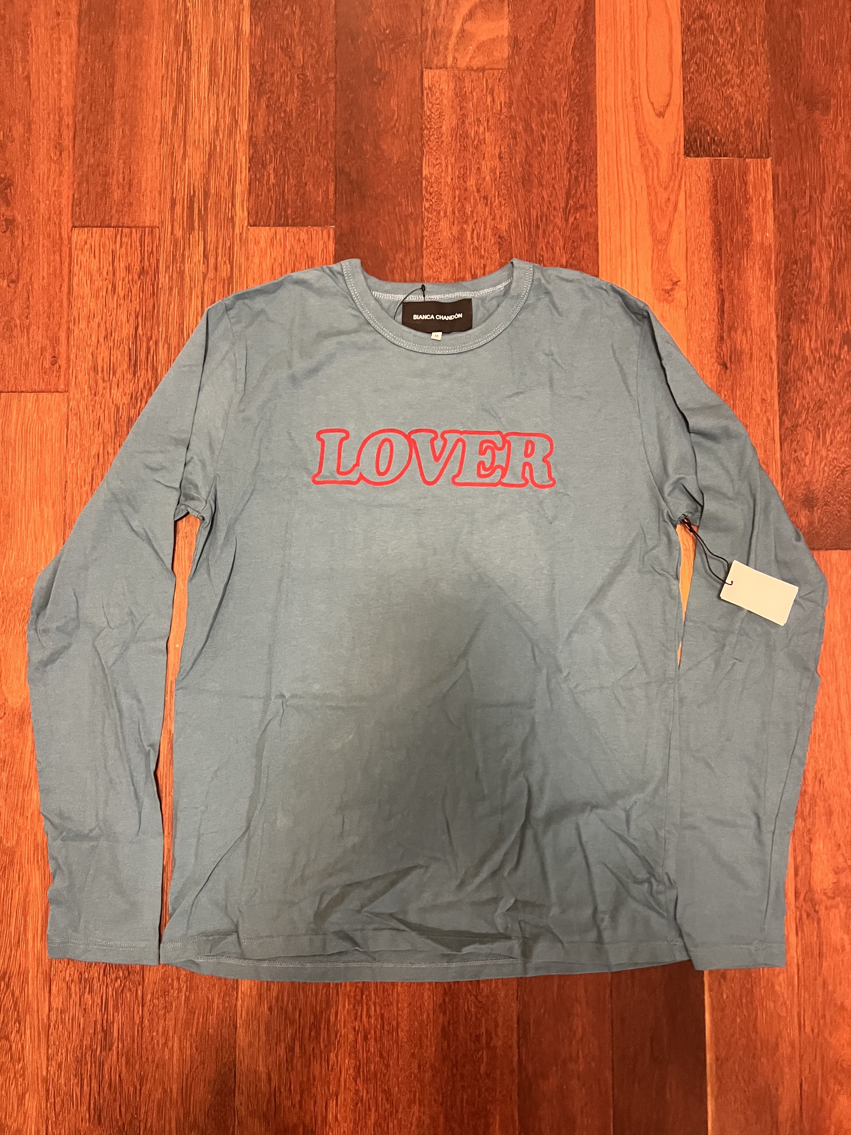 BIANCA CHANDON 💚 Bianca Chandon Lover Longsleeve Blue Medium NEW Size US M / EU 48-50 / 2 - 2 Thumbnail